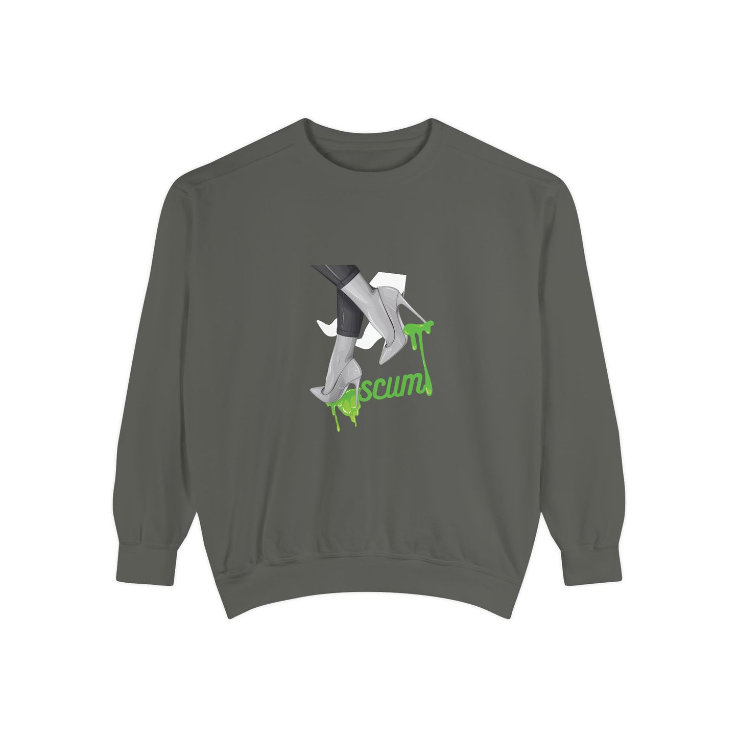 High Heels Dripping Scum Unisex Sweatshirt