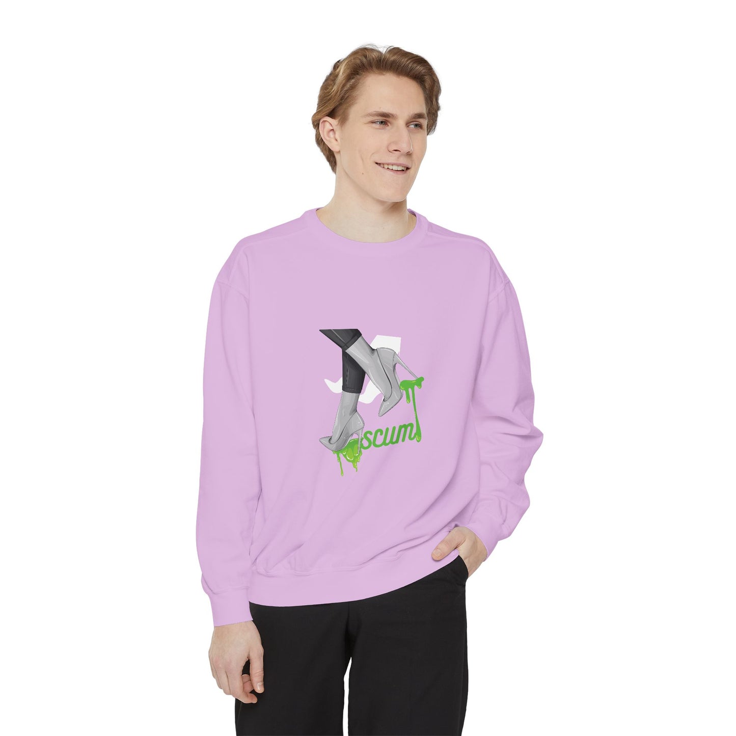 High Heels Dripping Scum Unisex Sweatshirt