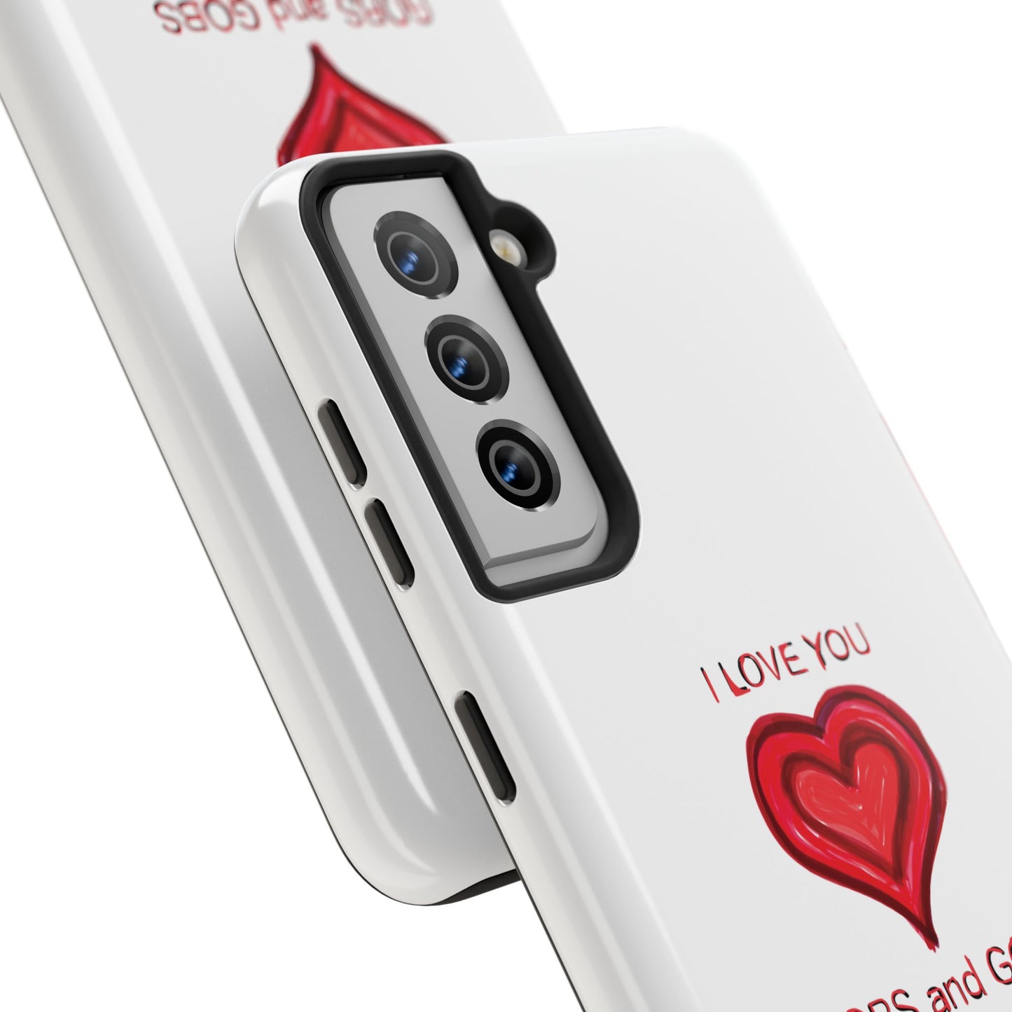 Heartfelt I Love You Gobs and Gobs Tough Phone Cases, iPhone & Samsung Cases, Wireless Charging, Gender Neutral Gifts, Valentines, Christmas