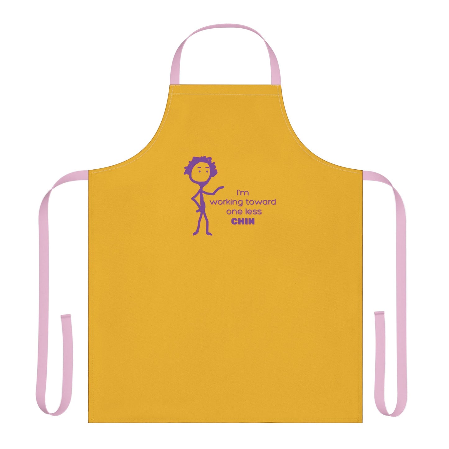Apron - I’m Working Toward One Less Chin Unisex