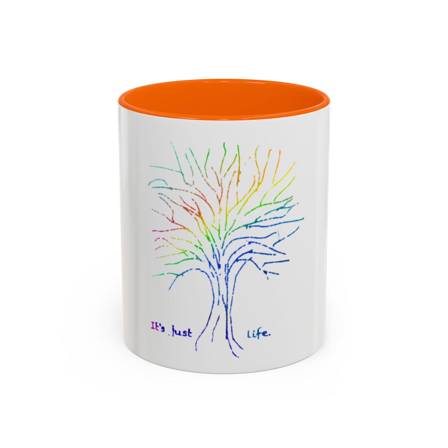Rainbow Tree Coffee Mug, It’s Just Life
