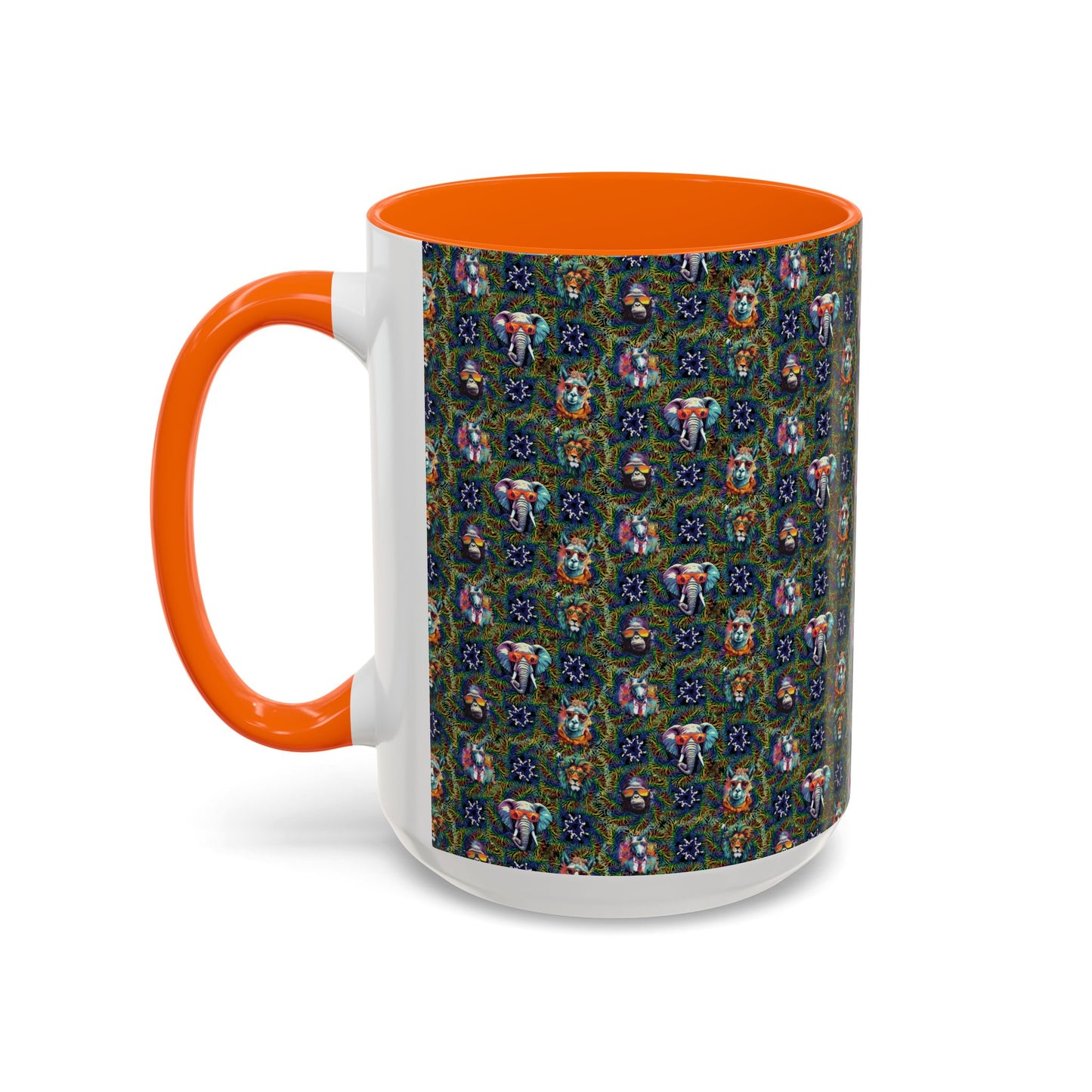 Wild & Cool Creatures Coffee Mug, Tea Cup, 5 Colors, Ceramic, BPA-Free, Gift Mom Dad Teen Kid Friend Coworker Birthday Christmas Cheap Gift