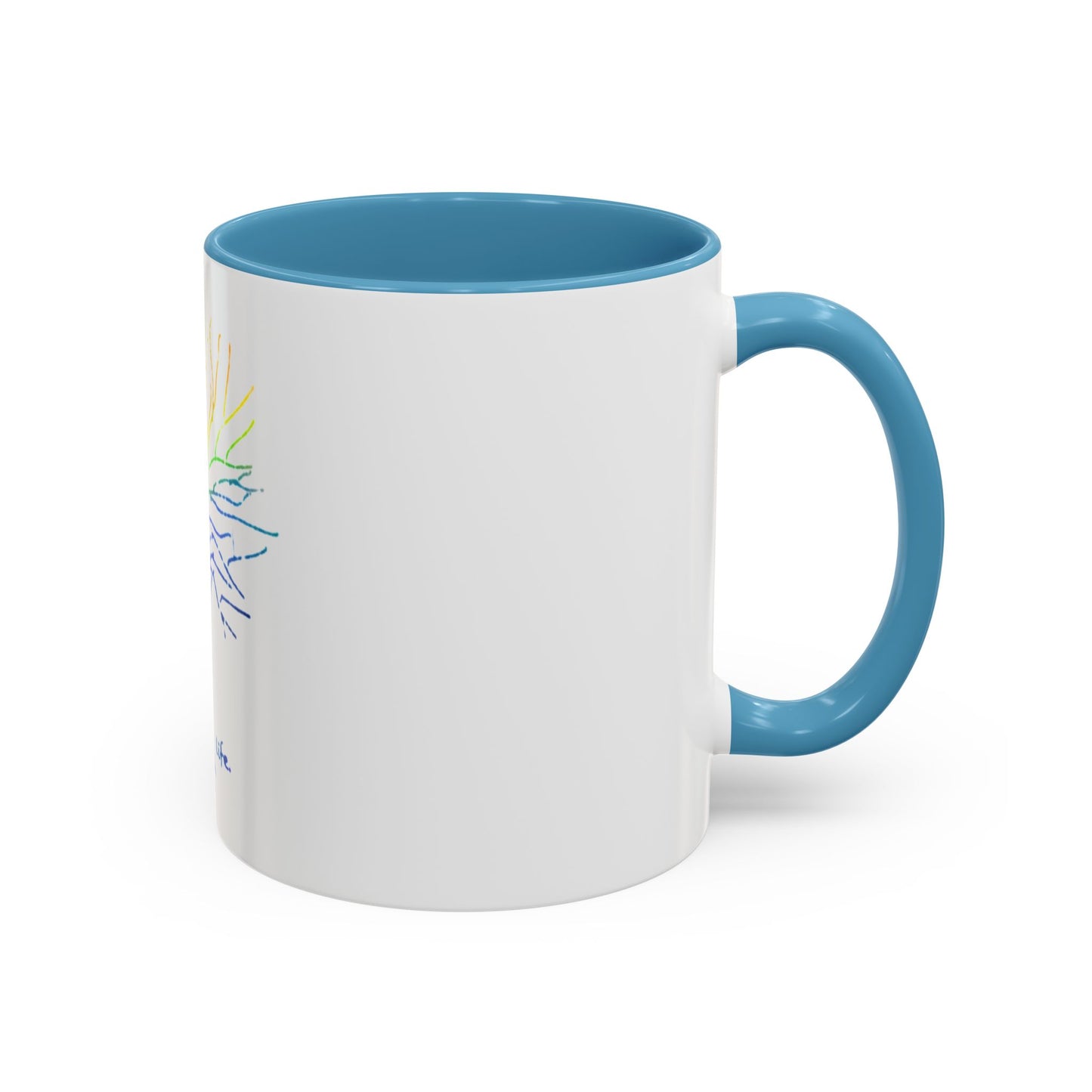 Rainbow Tree Coffee Mug, It’s Just Life