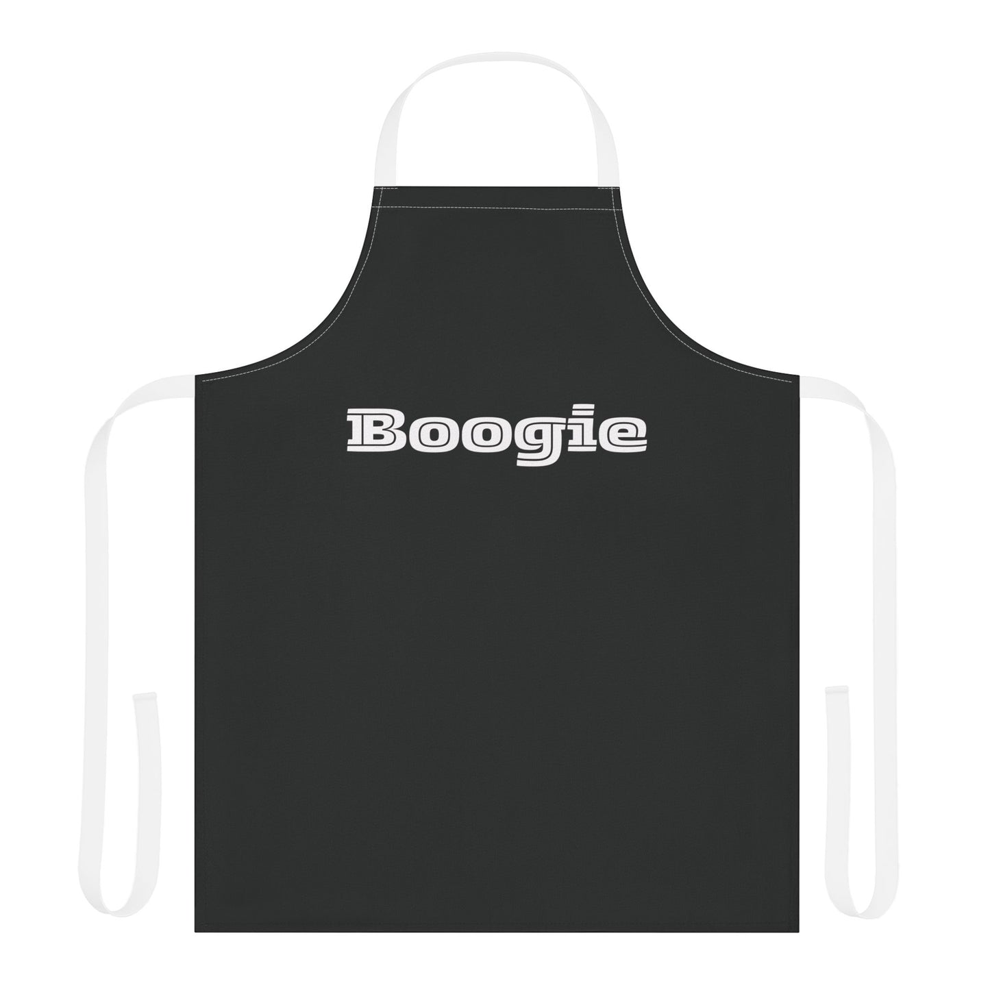Boogie Black Unisex Chefs Apron