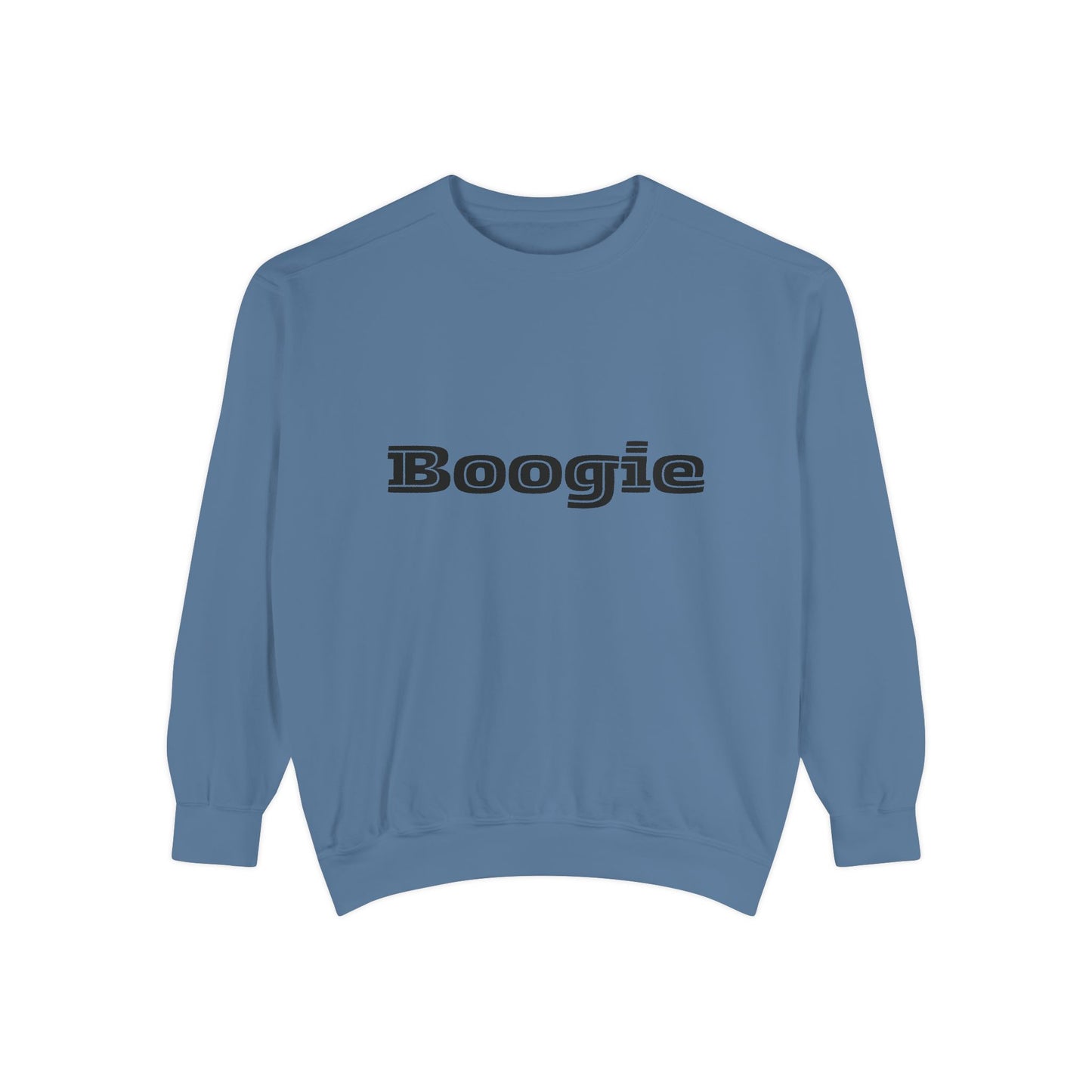 Boogie Sweatshirt - Dance Birthday Christmas Gift - Unisex Garment-Dyed