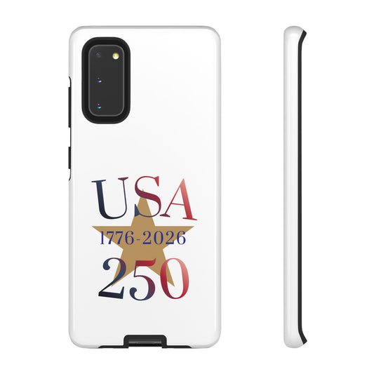 USA 250 Phone Case — 1776–2026 Bicentennial Celebration Protective Case