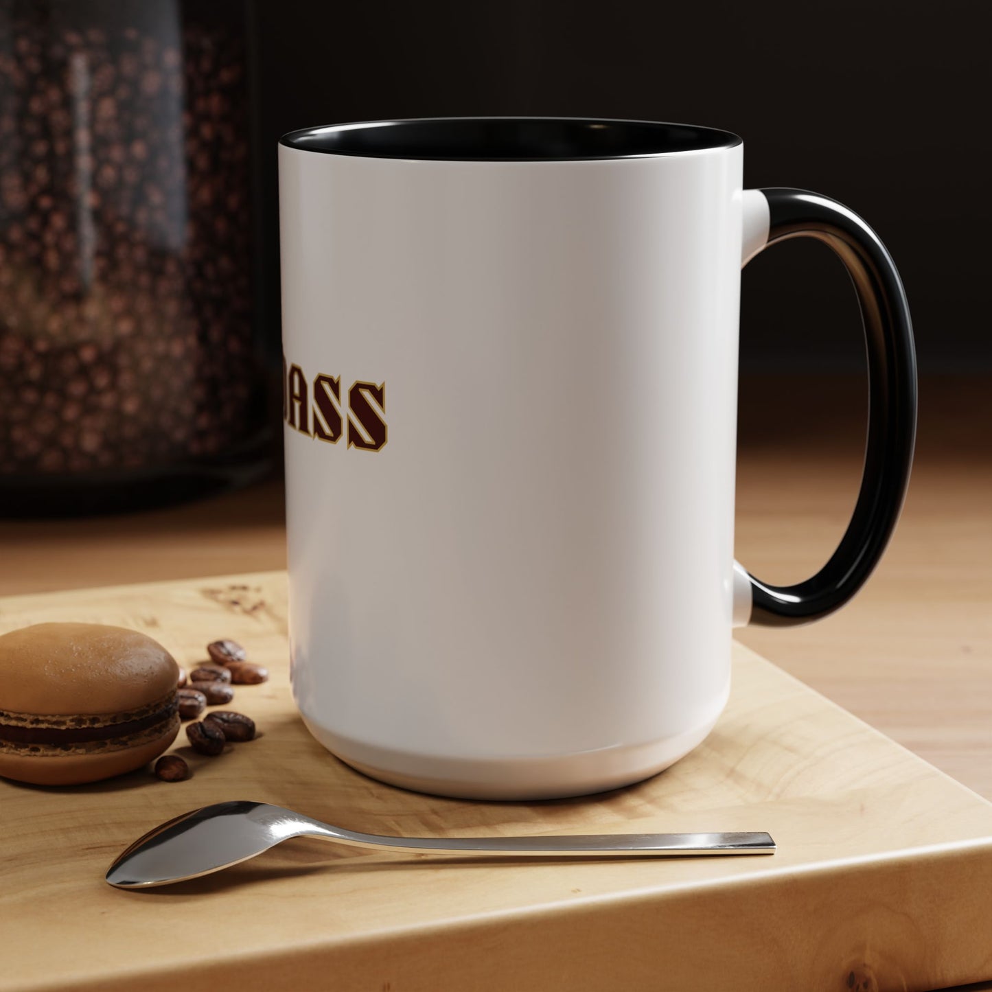 Badass Coffee Mug, Strong Empowered Bold Confident Gifts For Friends Mom Sister Dad Ceramic BPA-Free Gift