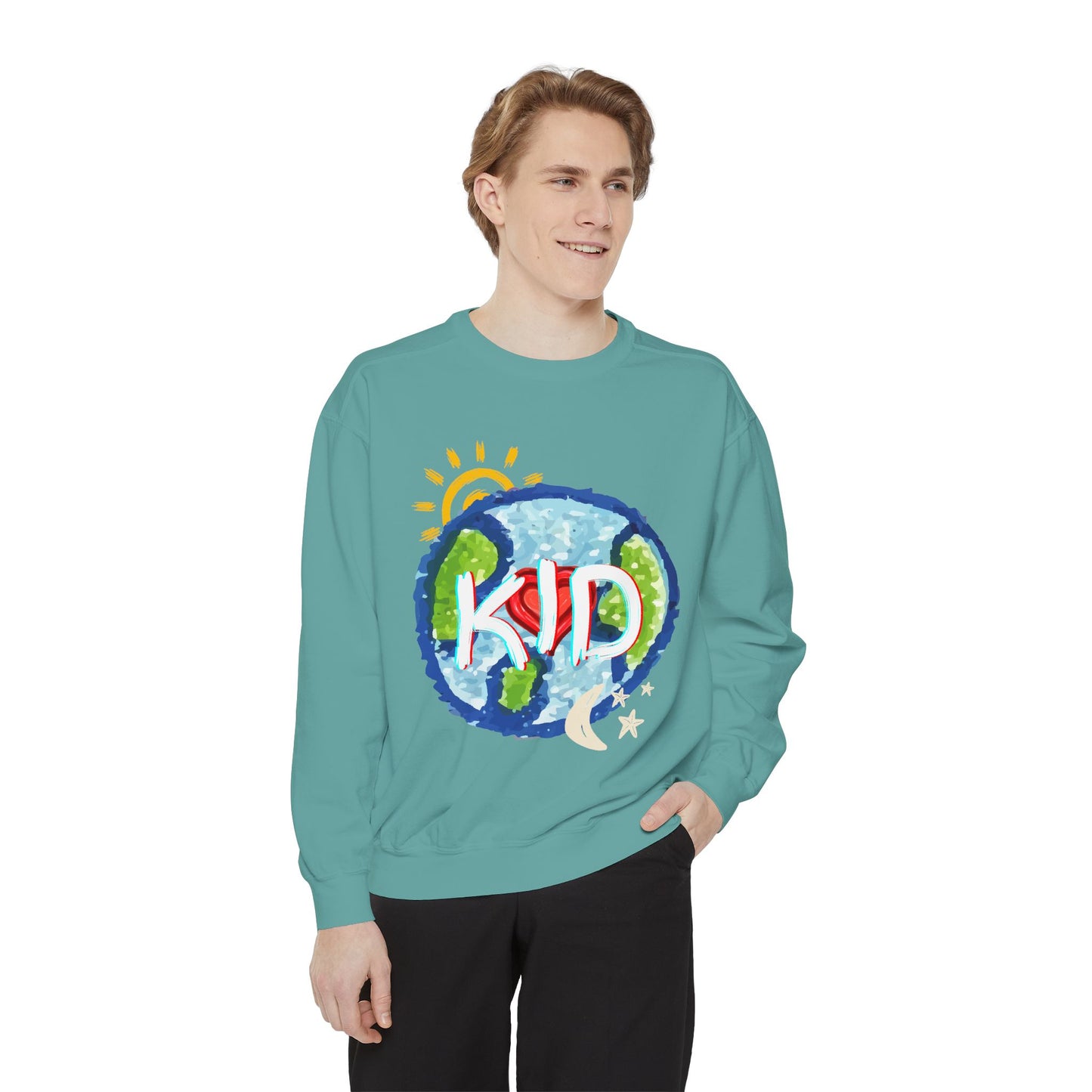 Kid World Graphic Unisex Sweatshirt