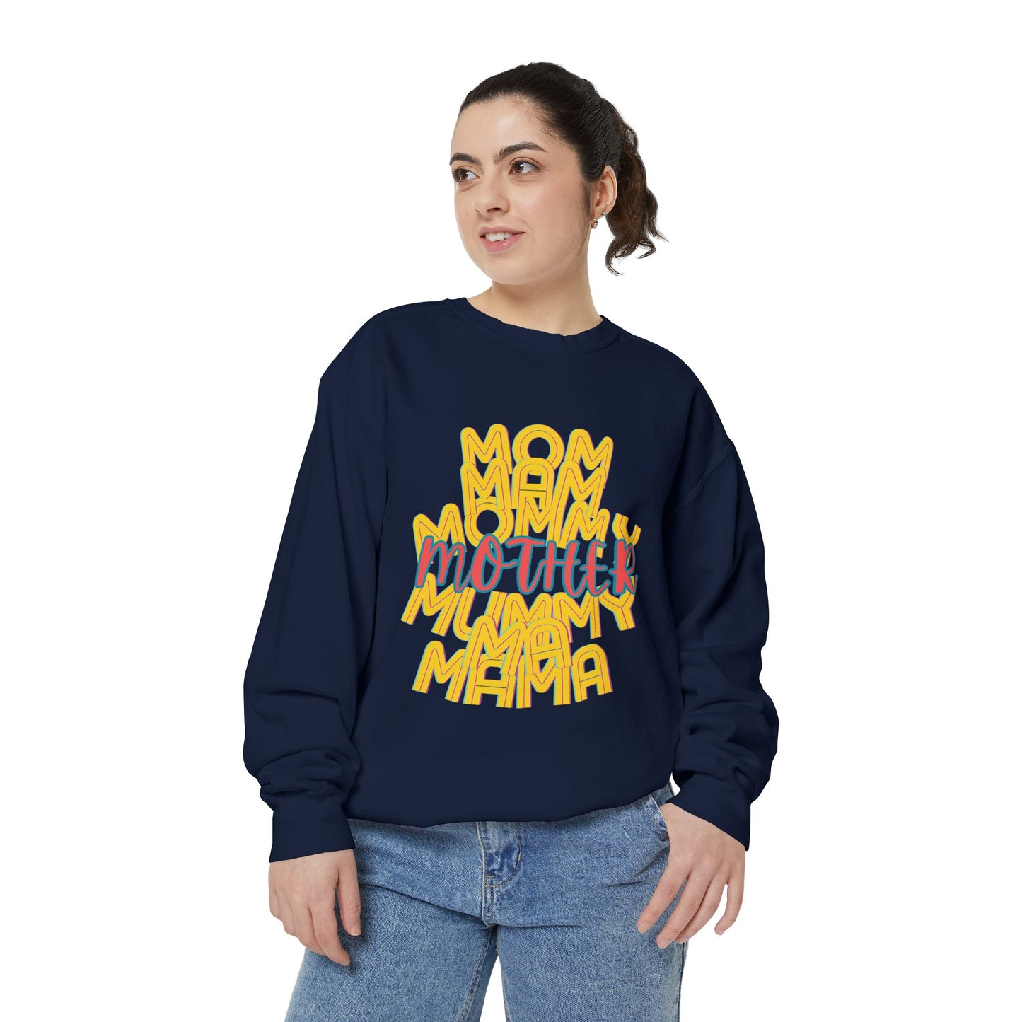 Mother Unisex Sweatshirt - Love Mommy Ma Mam Mama Mummy - Mothers Day Gifts