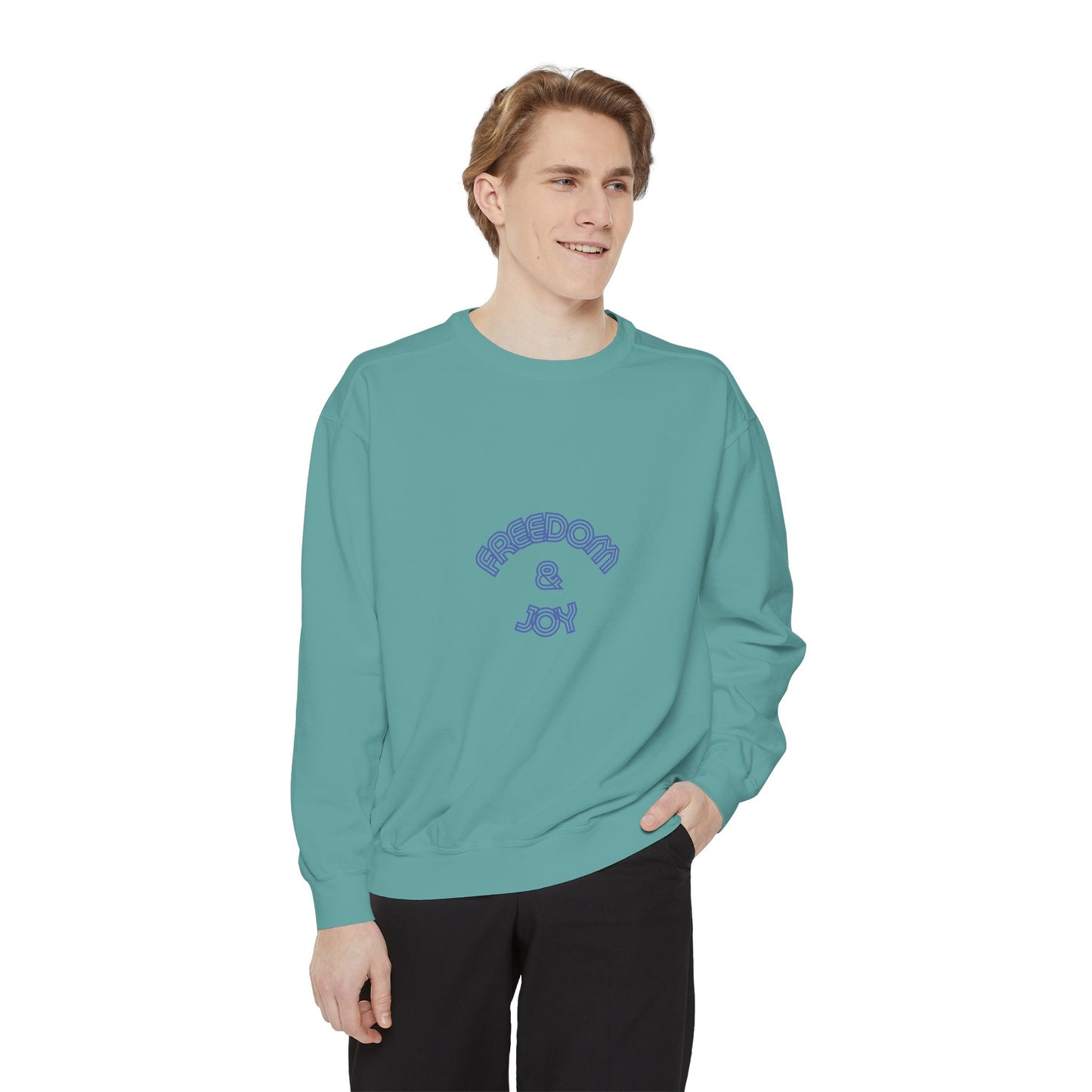 Freedom & Joy Unisex Sweatshirt - America Equality Love Election Gift Comfy