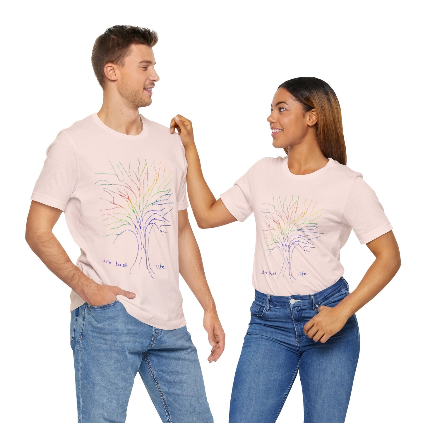 Rainbow Tree Unisex Tee