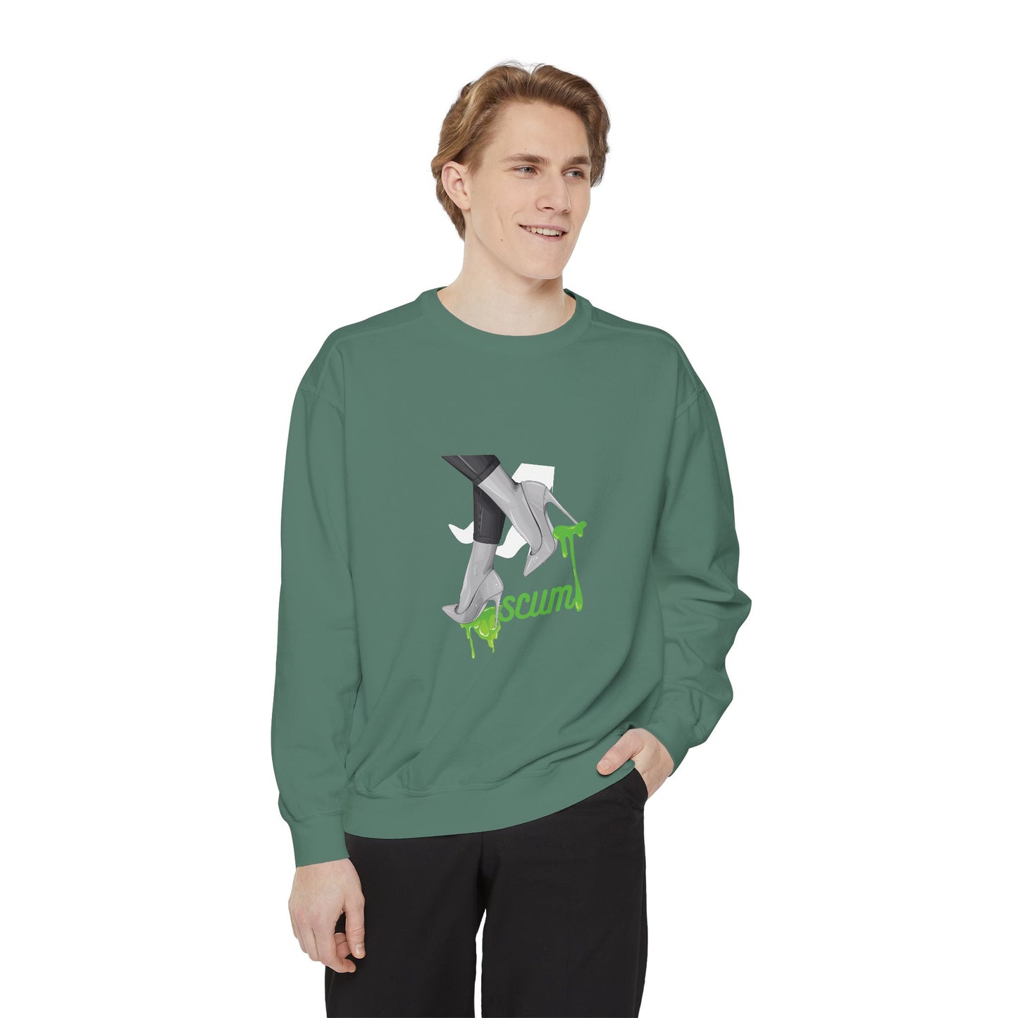 High Heels Dripping Scum Unisex Sweatshirt