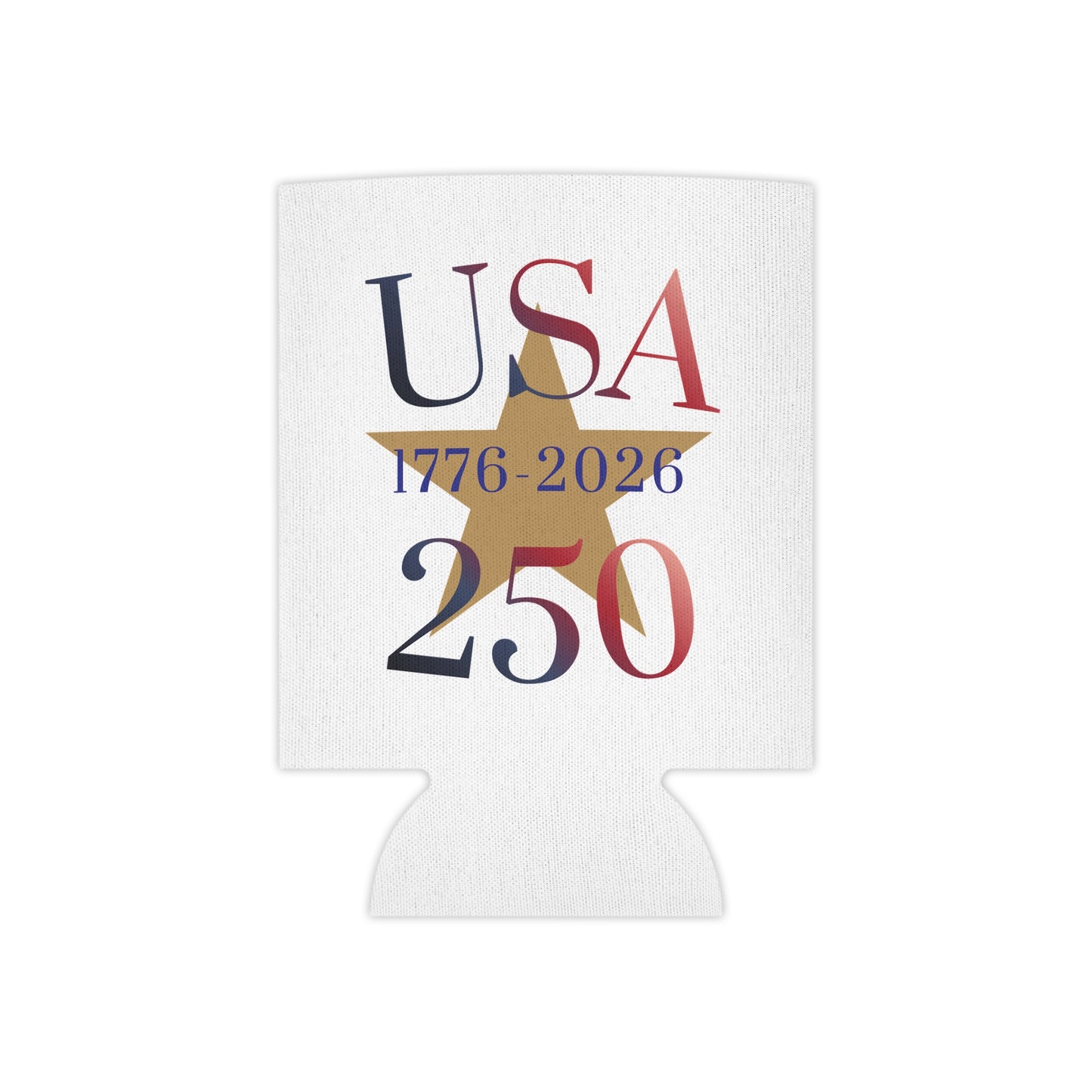 USA 250 Can Cooler – 1776-2026 Centennial Patriotic Koozie