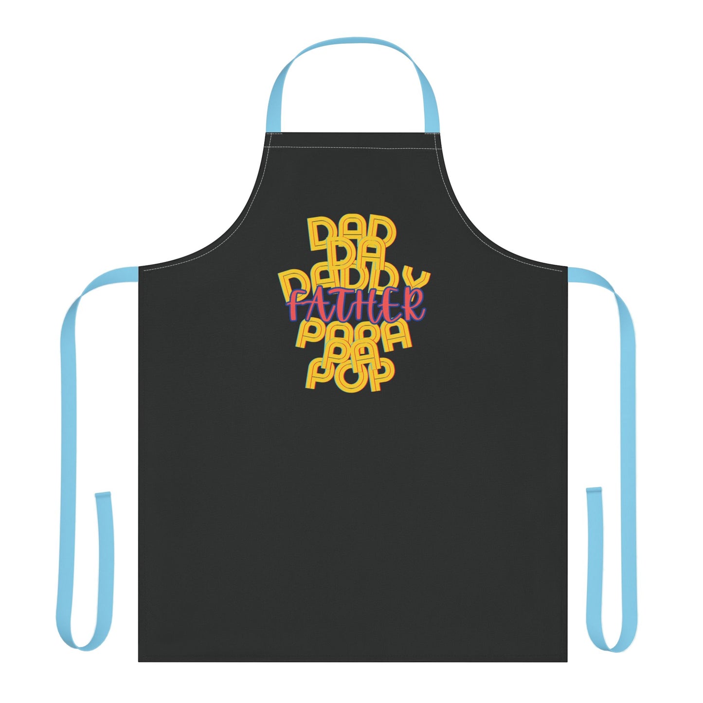 Father Chefs Apron, Love BBQ Cooking Fathers Day Gifts for Men