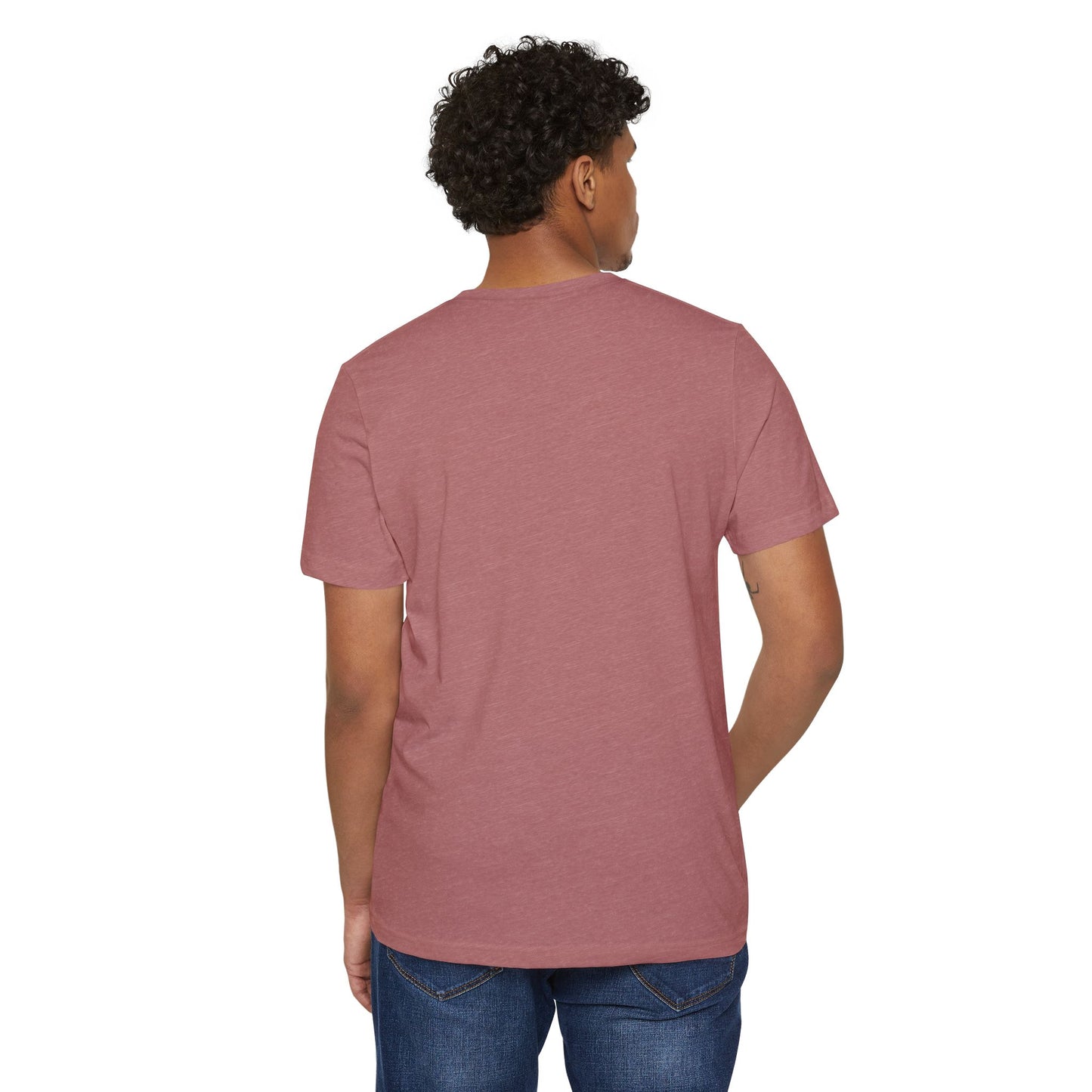 One Less Chin Eco-Friendly Tee, Recycled Organic Shirt, Unisex Upcycled Top, Funny Fitness Quote Apparel, Sustainable