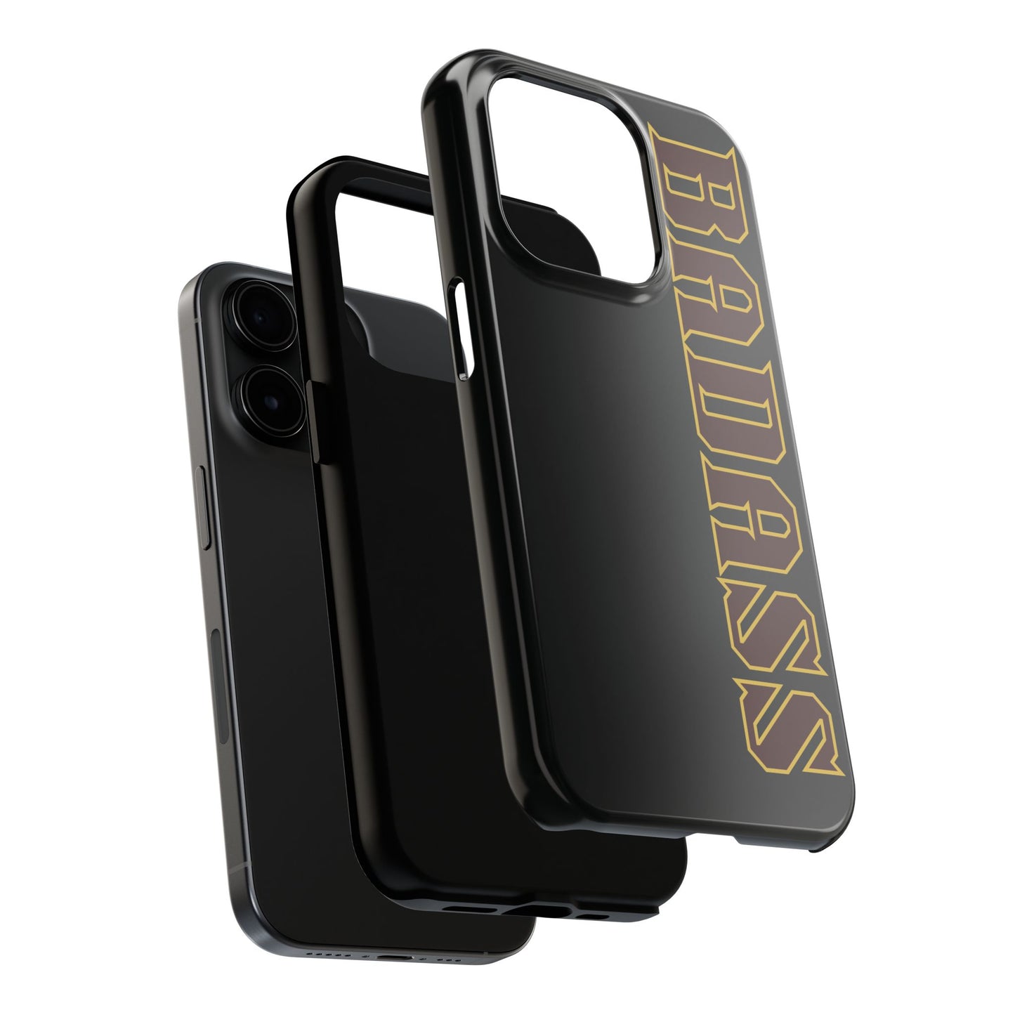 Badass Tough Phone Cases, iPhone & Samsung cases, wireless charging, empowered, strong, snarky, funny, gifts for women, gifts for men