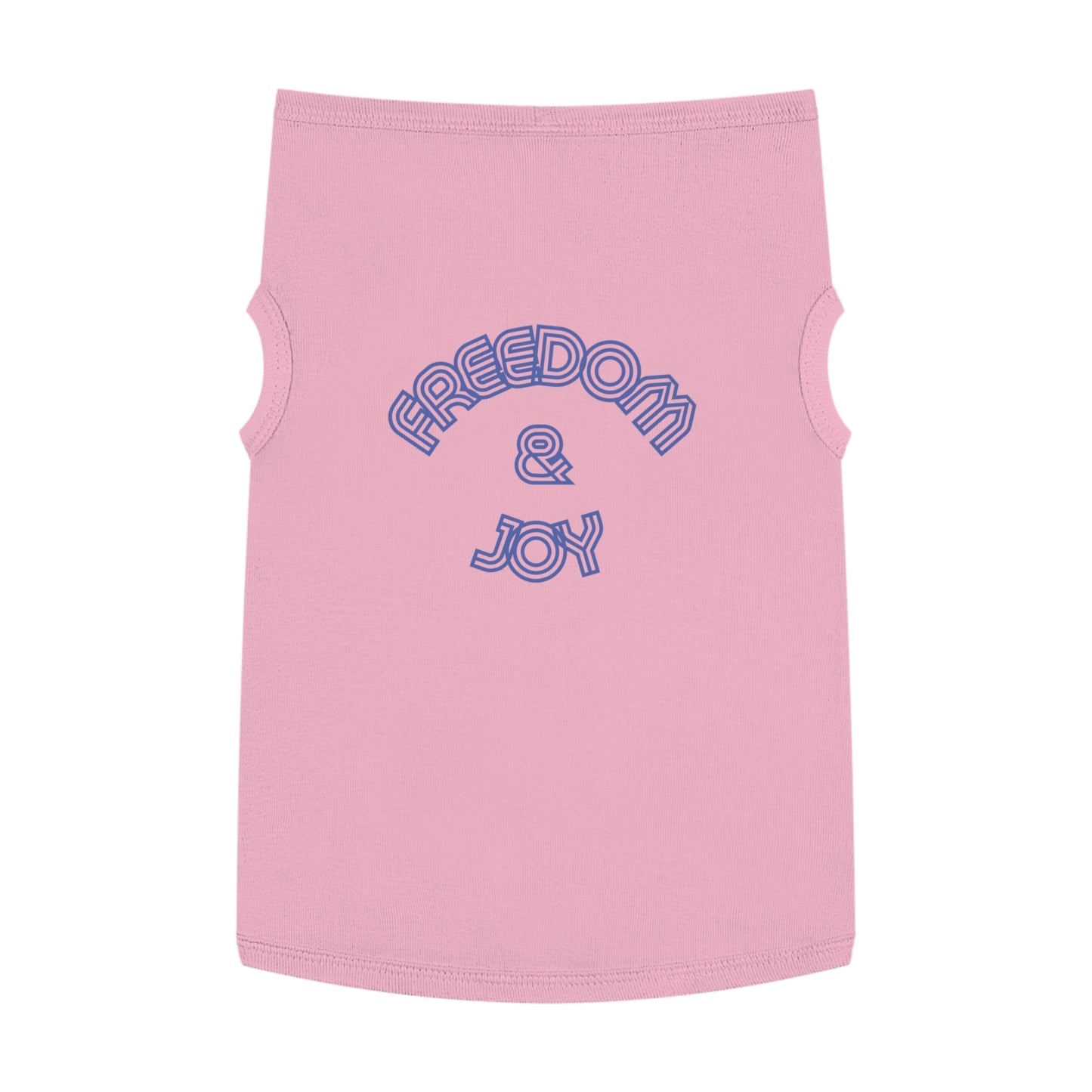 Freedom & Joy Pet Tank Top, love, happy, America, dog clothes, gifts, pet fashions, furry friends, cotton, dog shirts, cat shirts