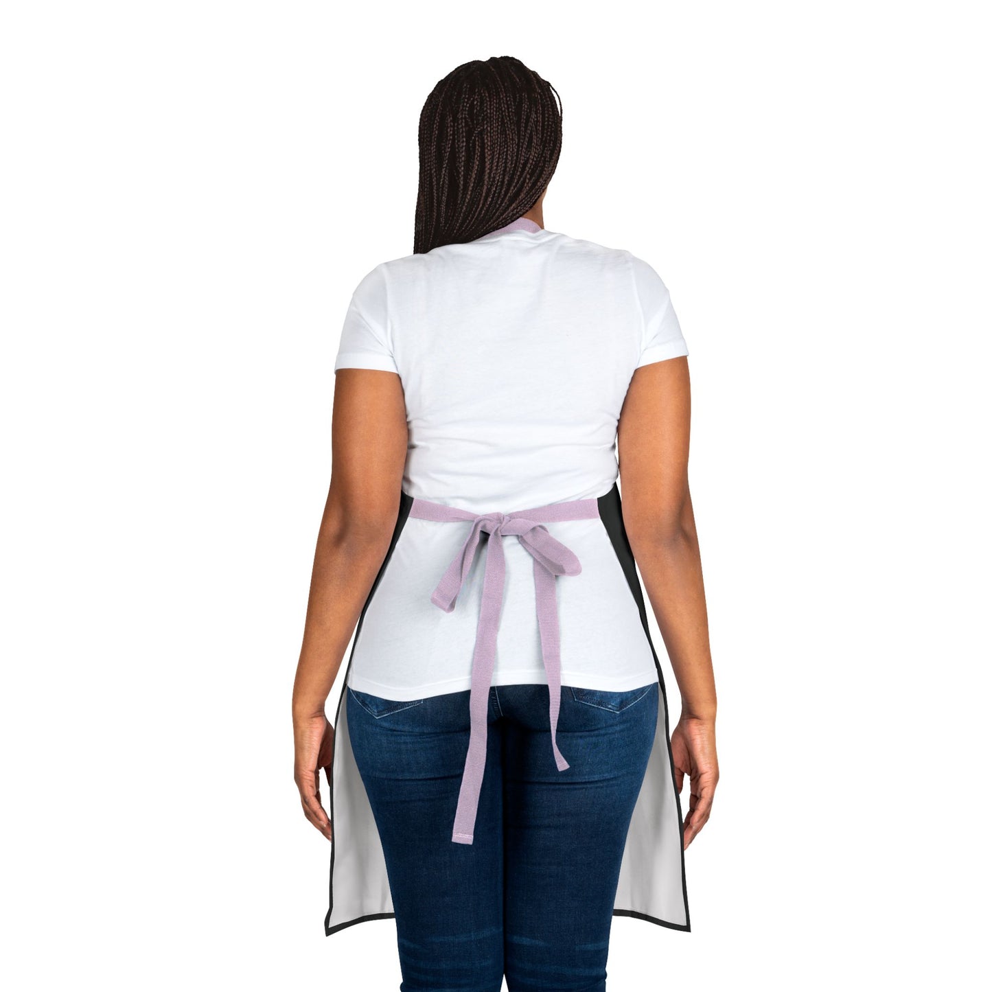 Apron, MOM Chefs Whole World Sun Moon Stars Heart Love Mothers Day Gifts for Women Grilling Cooking BBQ Kitchen