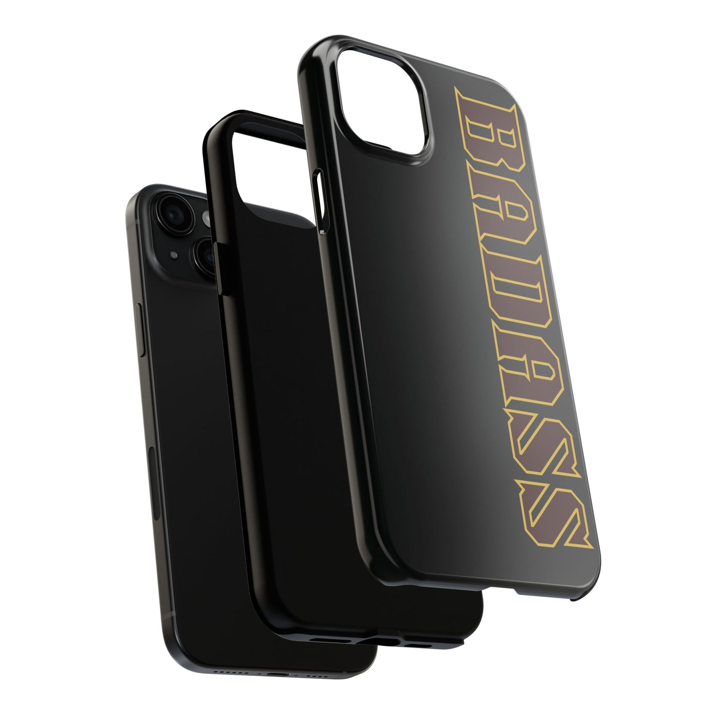 Badass Tough Phone Cases, iPhone & Samsung cases, wireless charging, empowered, strong, snarky, funny, gifts for women, gifts for men