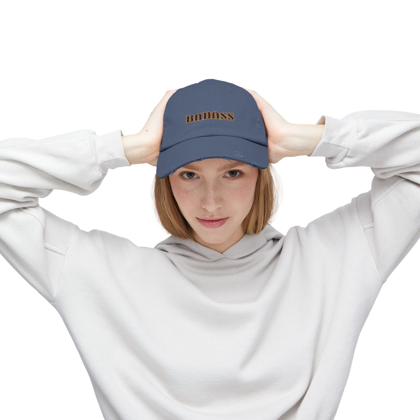 Badass Distressed Cap