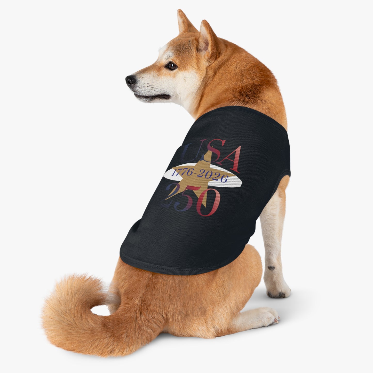 USA 250 Pet Tank Top — Patriotic Fourth of July Shirt