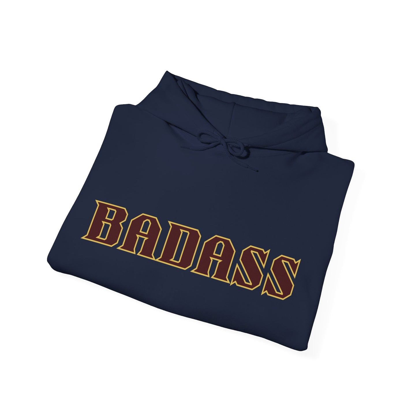 Badass Unisex Heavy Blend™ Hooded Sweatshirt, funny, strong, hoodies, gifts for friends, gender neutral, personality, attitude, warm, soft