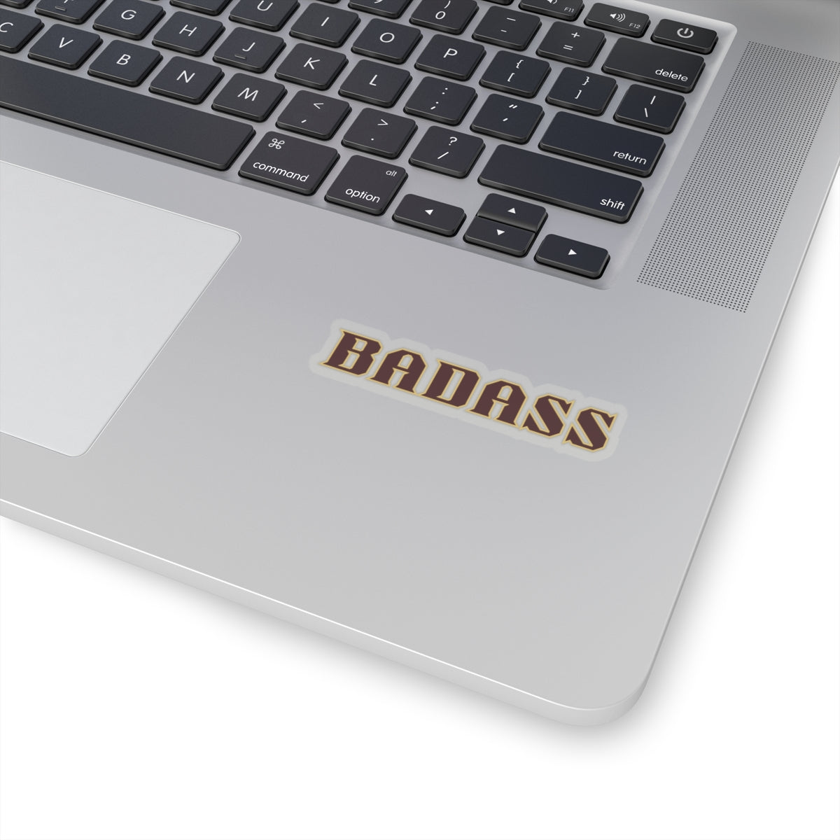 Badass Kiss-Cut Stickers, Cool Laptop Decal, Waterproof Vinyl Sticker, Trendy Phone Sticker, Unique Water Bottle Sticker, Edgy Car Decal