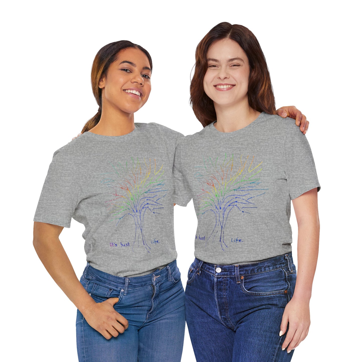Rainbow Tree Unisex Tee
