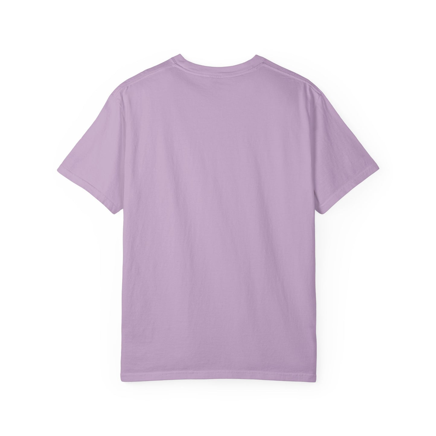 Rainbow Hearts Unisex Garment-Dyed T-shirt, love, Pride, gender neutral, casual, men, women, relaxed, soft, preshrunk cotton, Valentines Day