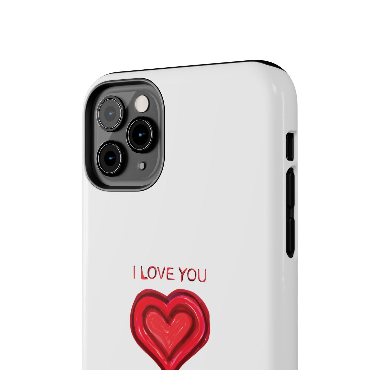 Heartfelt I Love You Gobs and Gobs Tough Phone Cases, iPhone & Samsung Cases, Wireless Charging, Gender Neutral Gifts, Valentines, Christmas