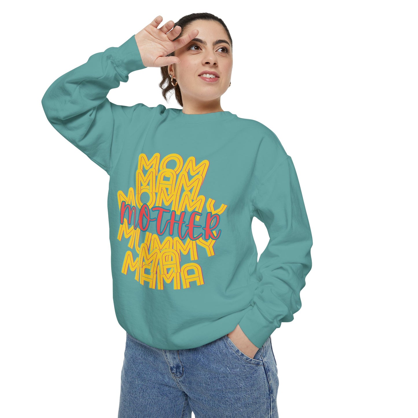 Mother Unisex Sweatshirt - Love Mommy Ma Mam Mama Mummy - Mothers Day Gifts