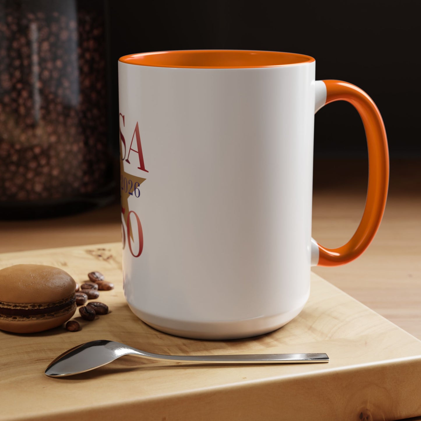 USA 250th Anniversary 1776 Accent Coffee Mug (11/15 oz)