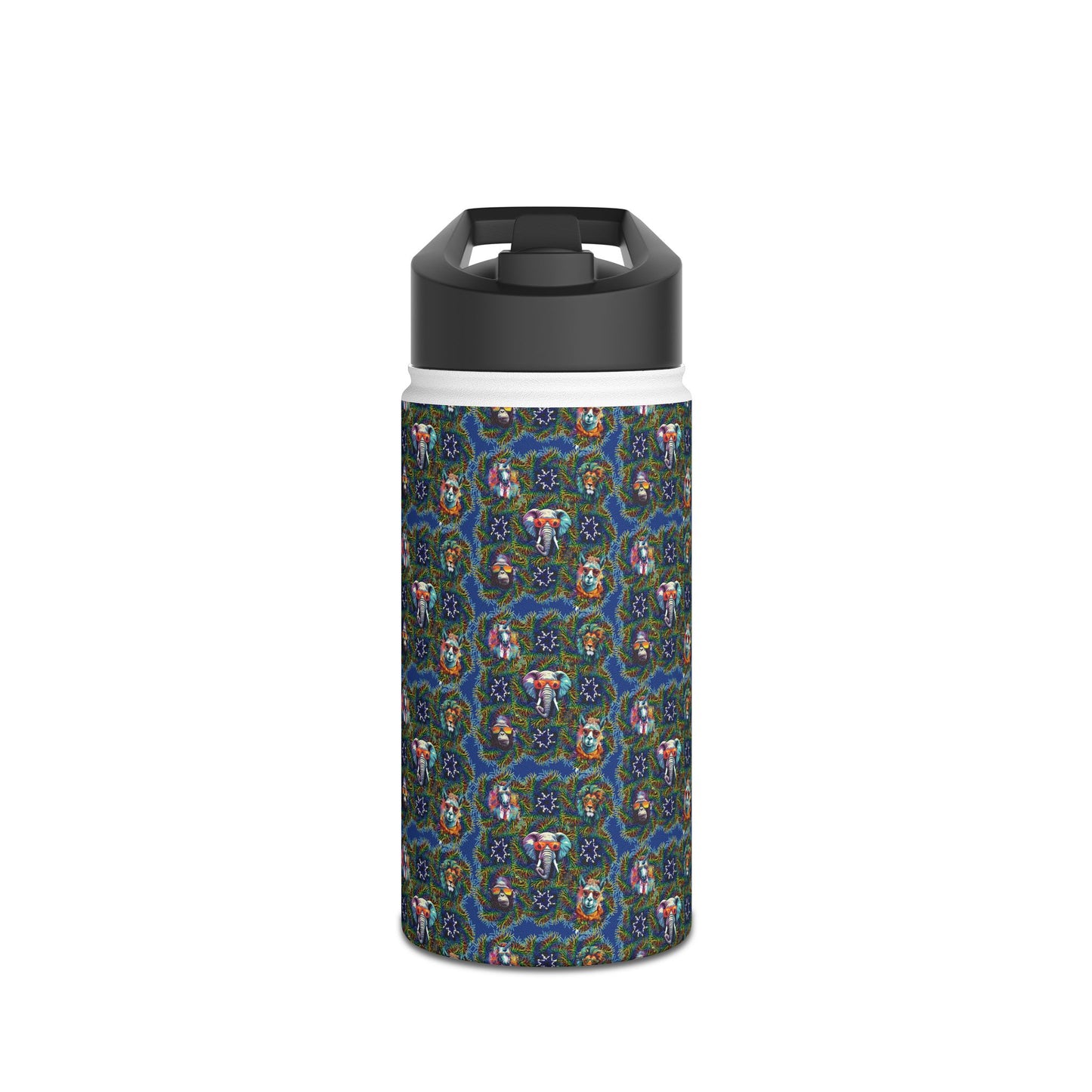 Water Bottle, Wild & Cool Creatures Design, BPA-Free, Eco-Friendly, Kids Gift