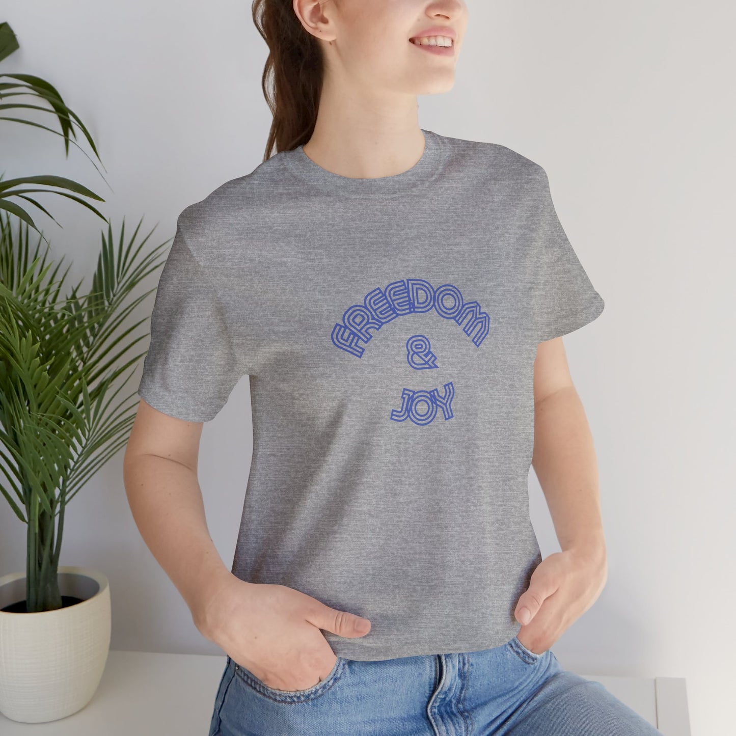 Freedom & Joy Unisex Tee - America Pride Equality Love Election Gift