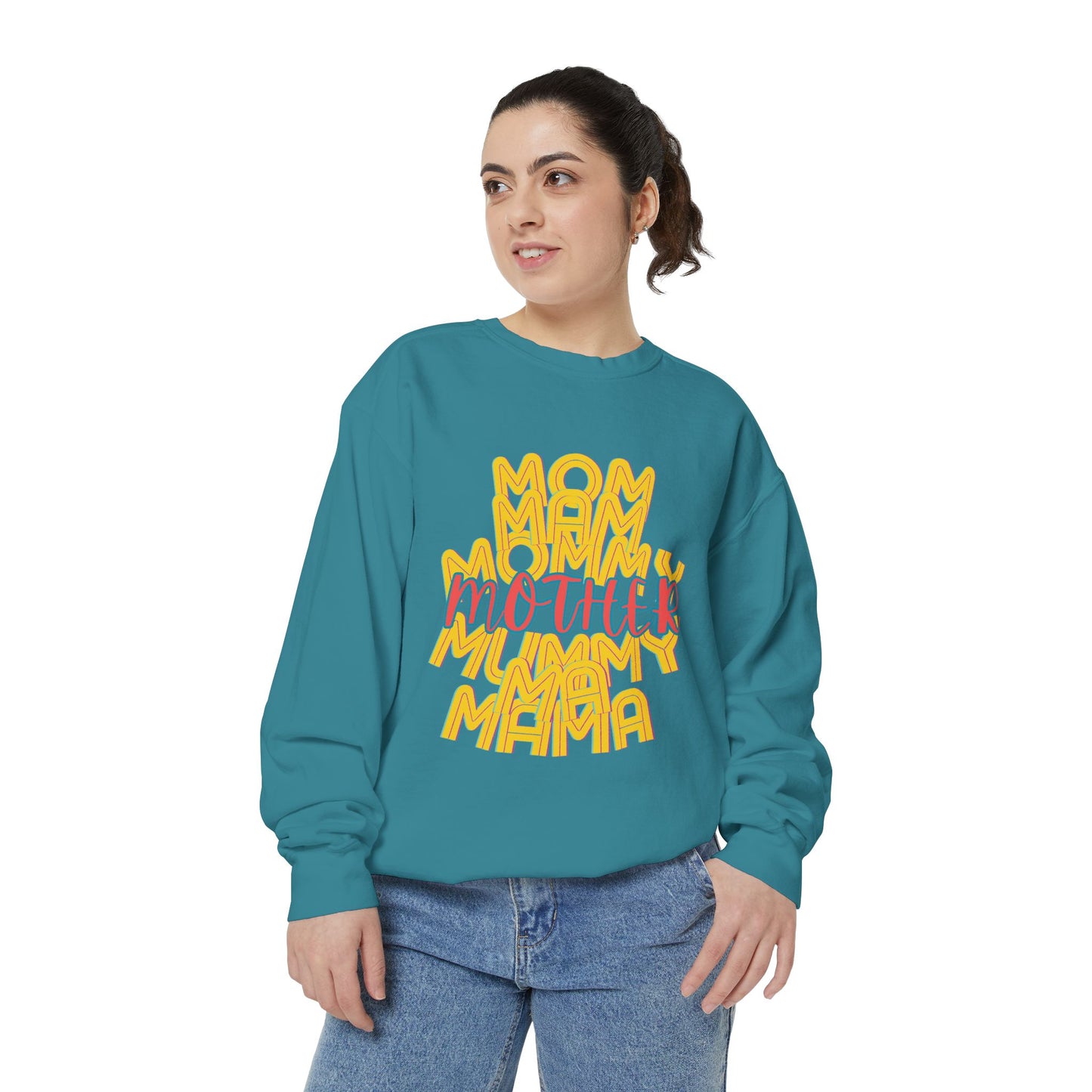 Mother Unisex Sweatshirt - Love Mommy Ma Mam Mama Mummy - Mothers Day Gifts