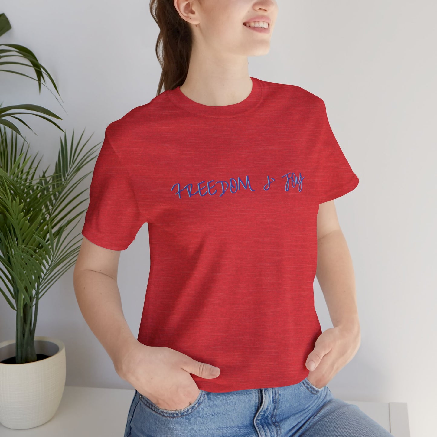 Freedom & Joy Unisex Tee - America Pride Equality Love Election Gift