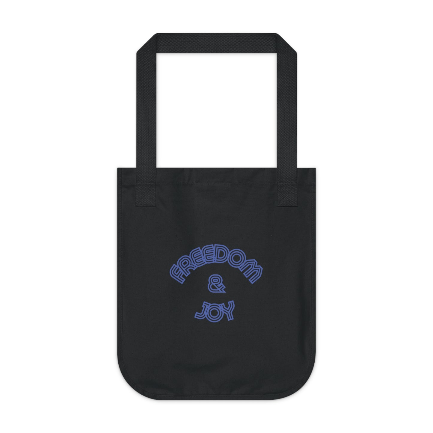 Freedom & Joy Organic Canvas Tote Bag, America, Equality, Love, Election, Gift, Groceries, Shopping, Eco Friendly, Gift Bags, Organic Cotton