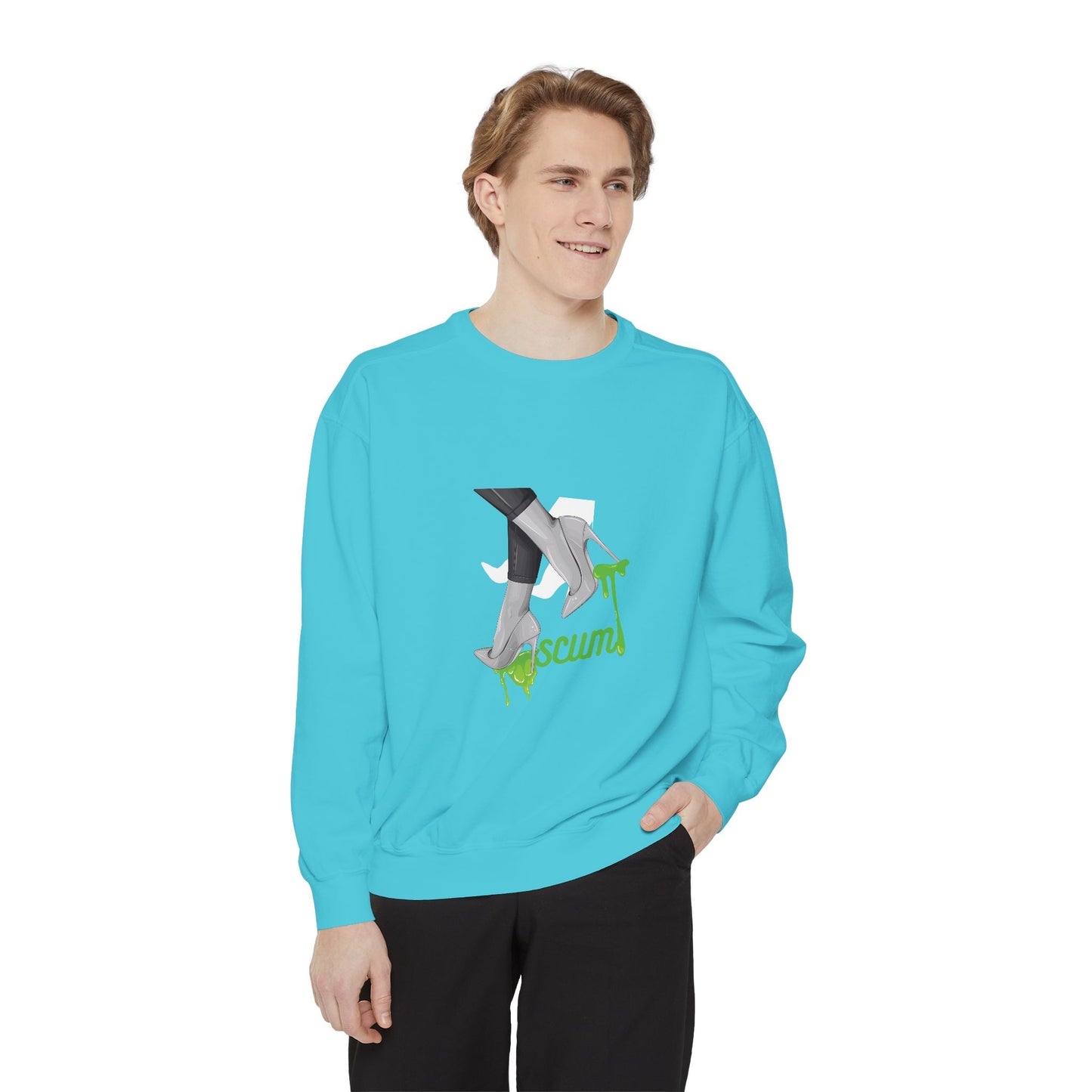 High Heels Dripping Scum Unisex Sweatshirt