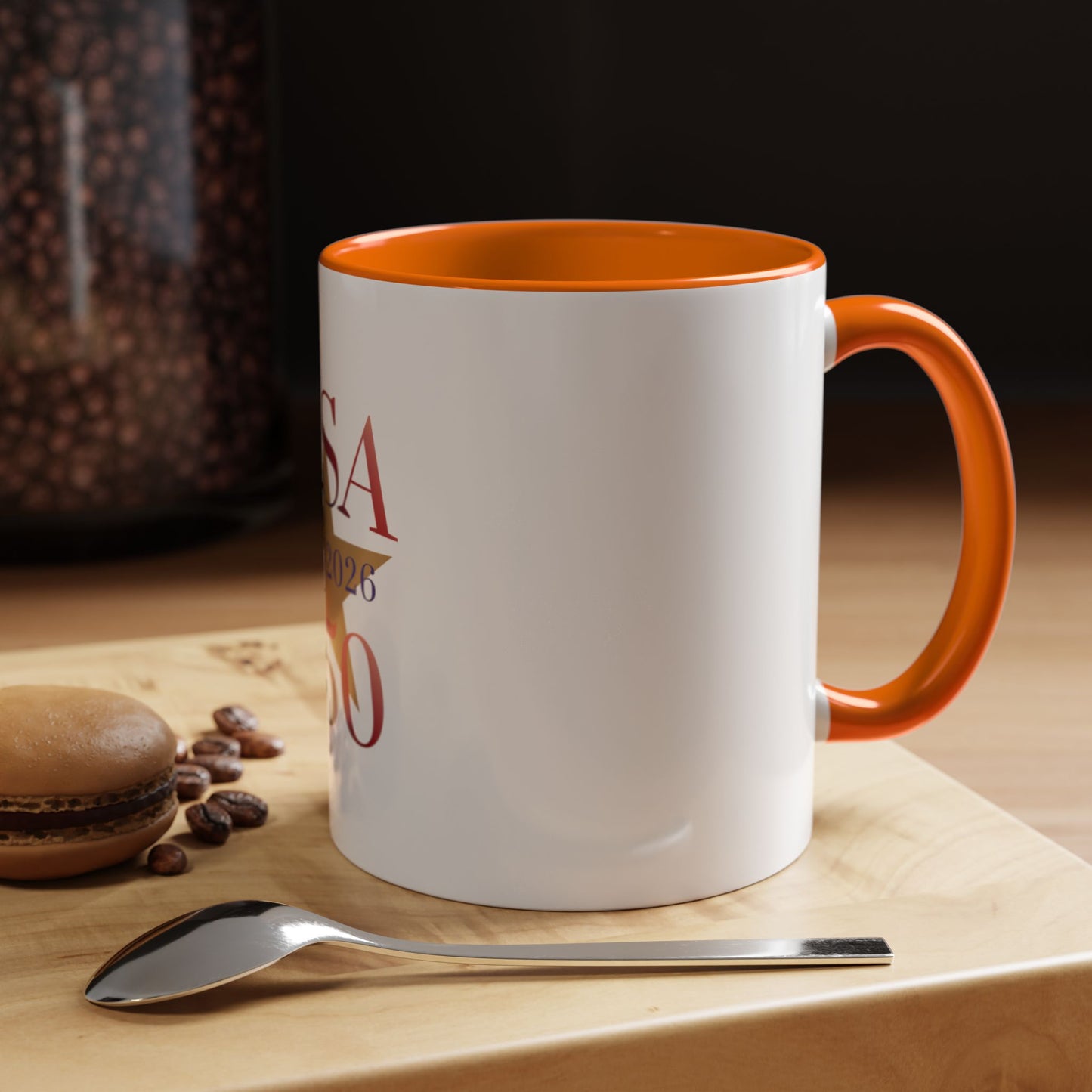 USA 250th Anniversary 1776 Accent Coffee Mug (11/15 oz)