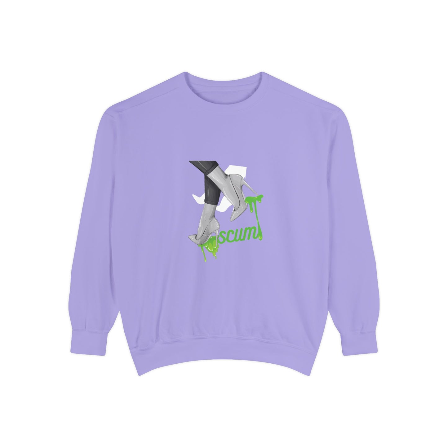 High Heels Dripping Scum Unisex Sweatshirt
