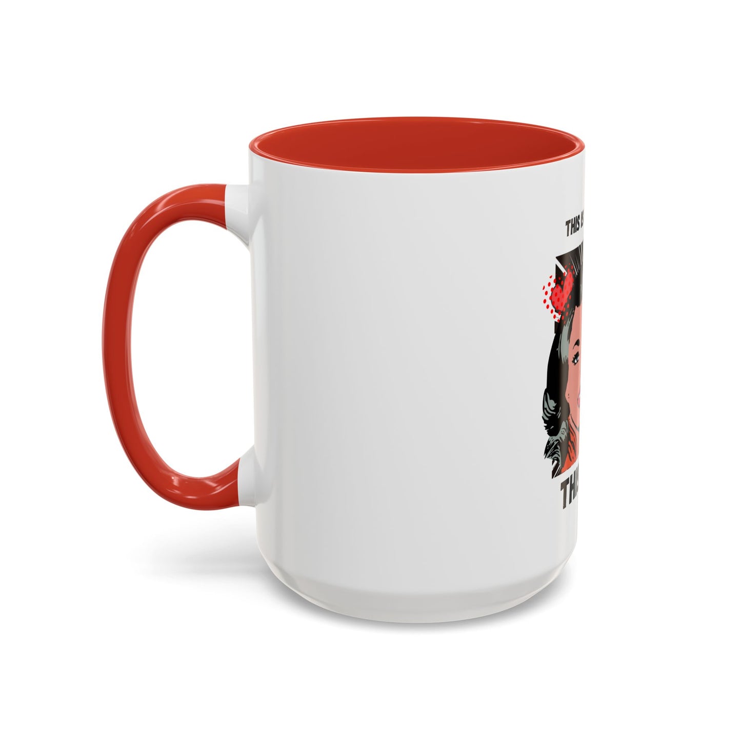 This Is Not A Mood Funny Coffee Mug -Gifts For Women, Friends, Ceramic, BPA-Free