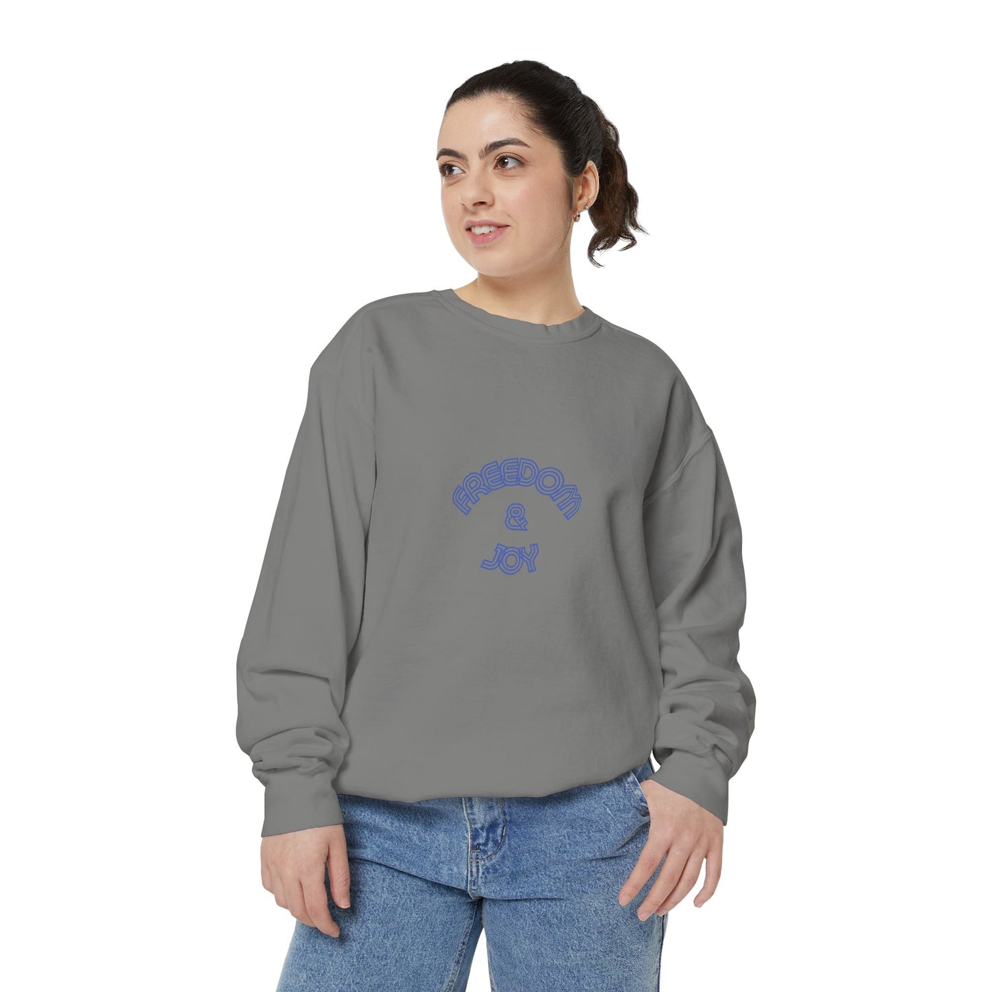 Freedom & Joy Unisex Sweatshirt - America Equality Love Election Gift Comfy