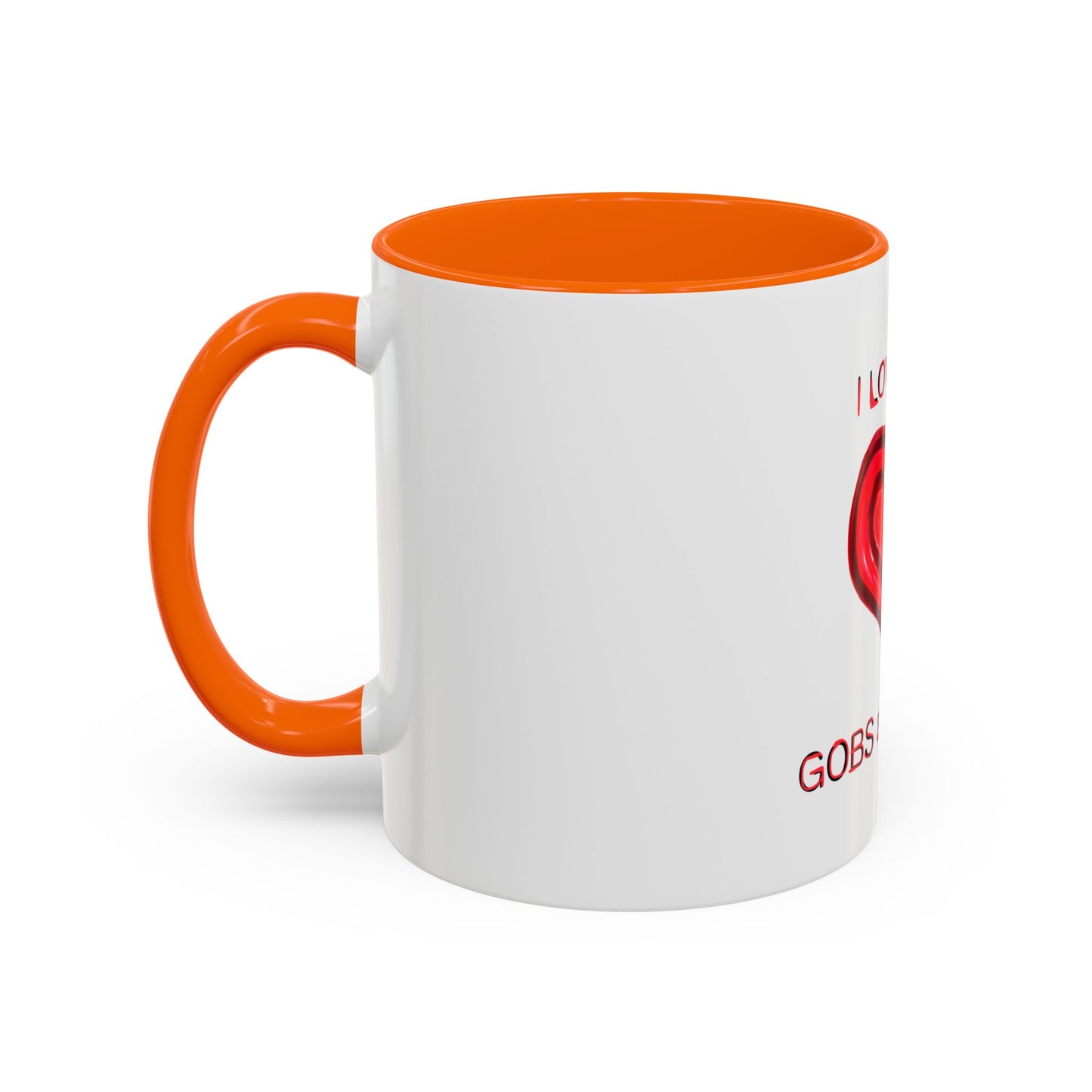 Coffee Mug - Heart I Love You Gobs and Gobs - Romantic Valentine's Day Tea Cup - Family Love