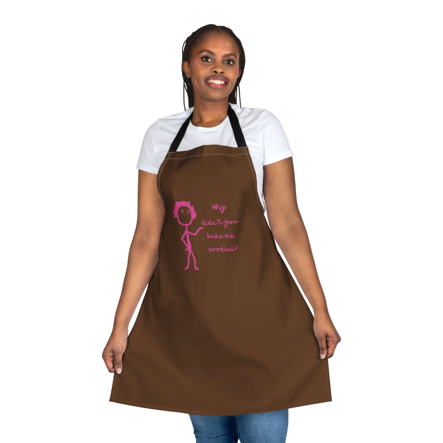 Chefs Apron Why Didn't You Bake Me Cookies Unisex Grilling BBQ Kitchen Gifts