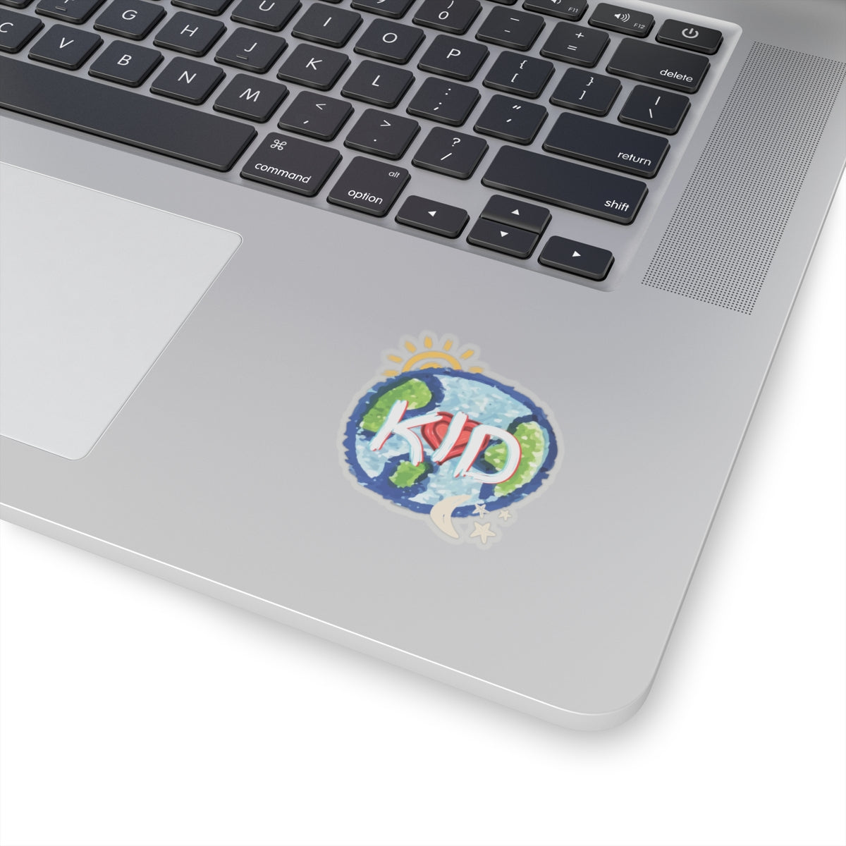 Kid Whole World Sun Moon Stars Heart Kiss-Cut Stickers, Decal, Laptop, Water Bottle, Planner, Scrapbook