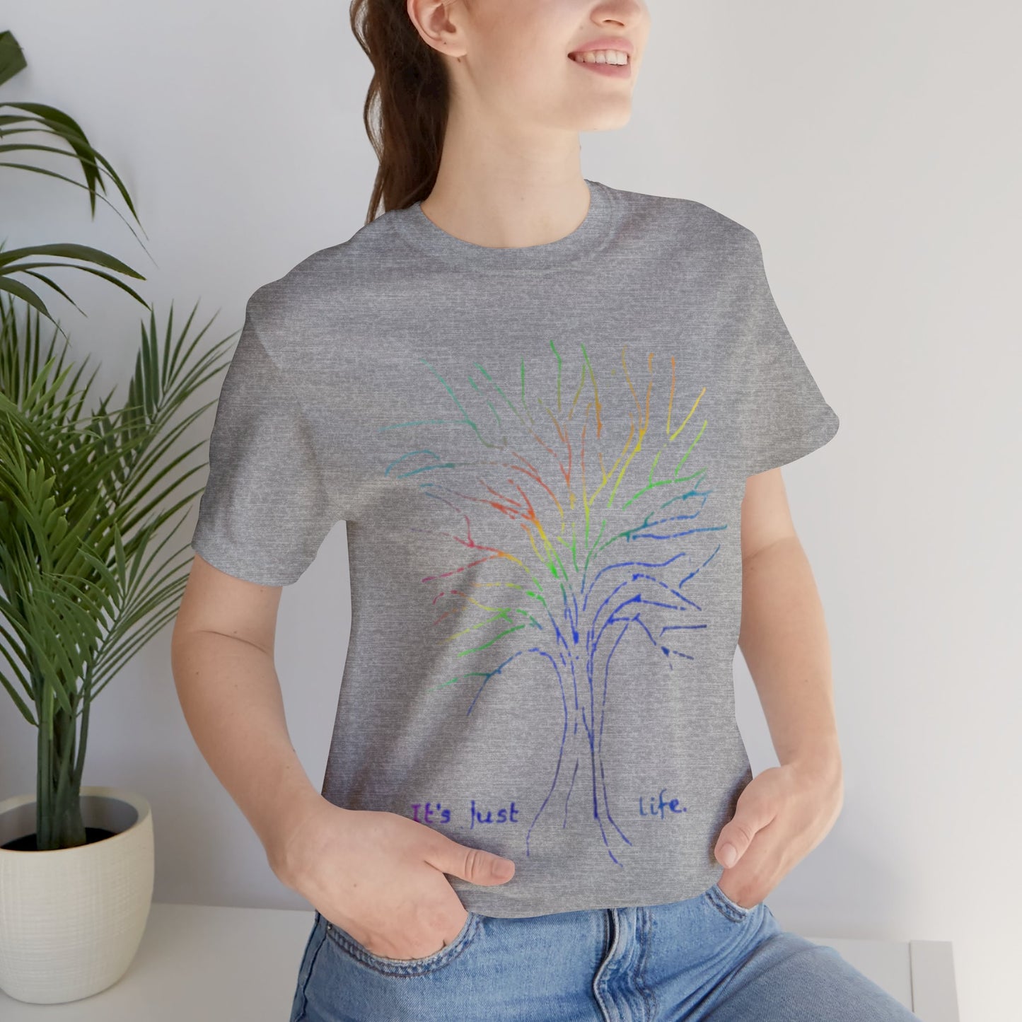 Rainbow Tree Unisex Tee