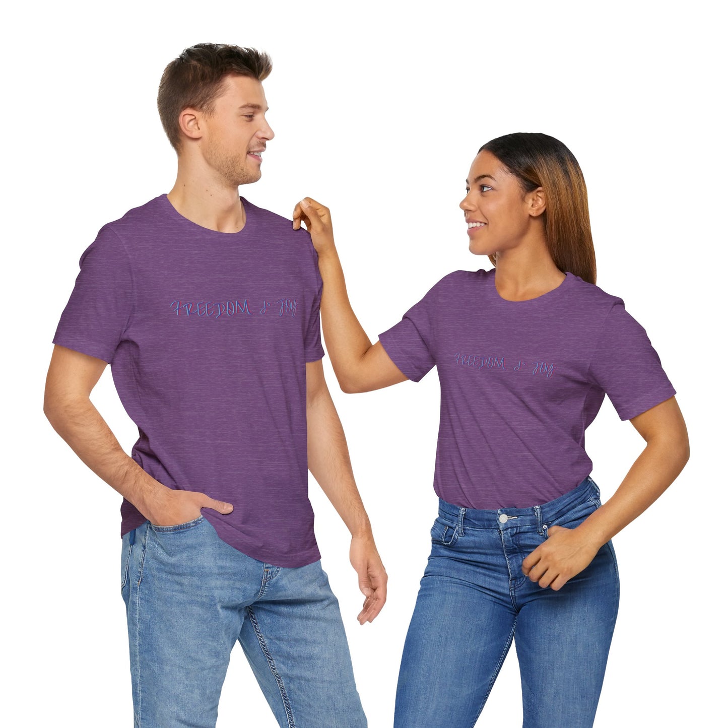Freedom & Joy Unisex Tee - America Pride Equality Love Election Gift