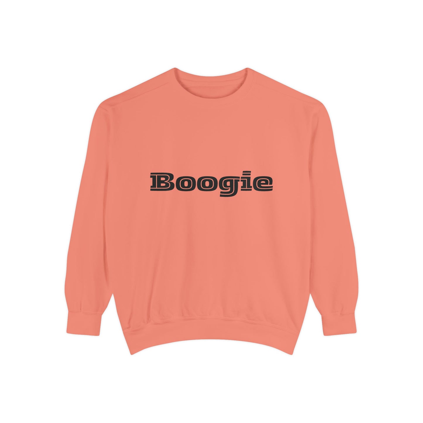 Boogie Sweatshirt - Dance Birthday Christmas Gift - Unisex Garment-Dyed