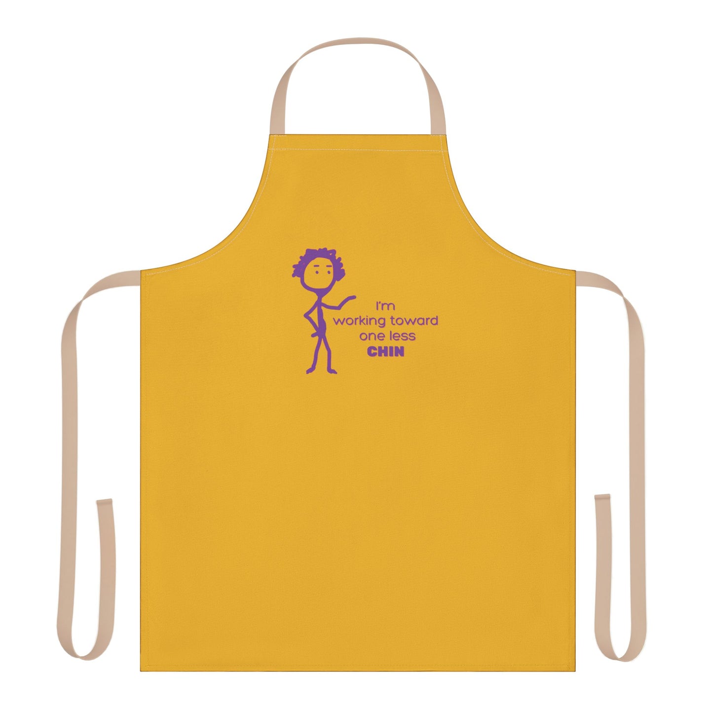 Apron - I’m Working Toward One Less Chin Unisex