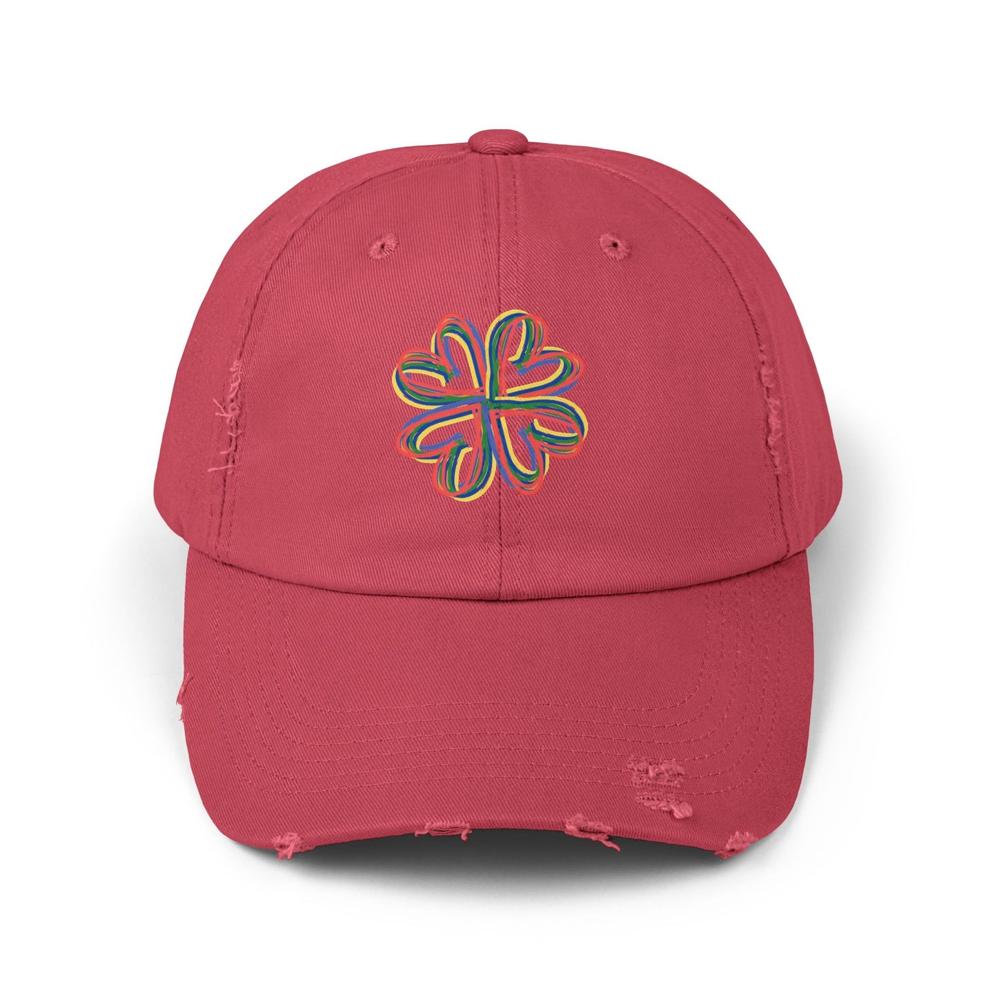Floral Design Cap